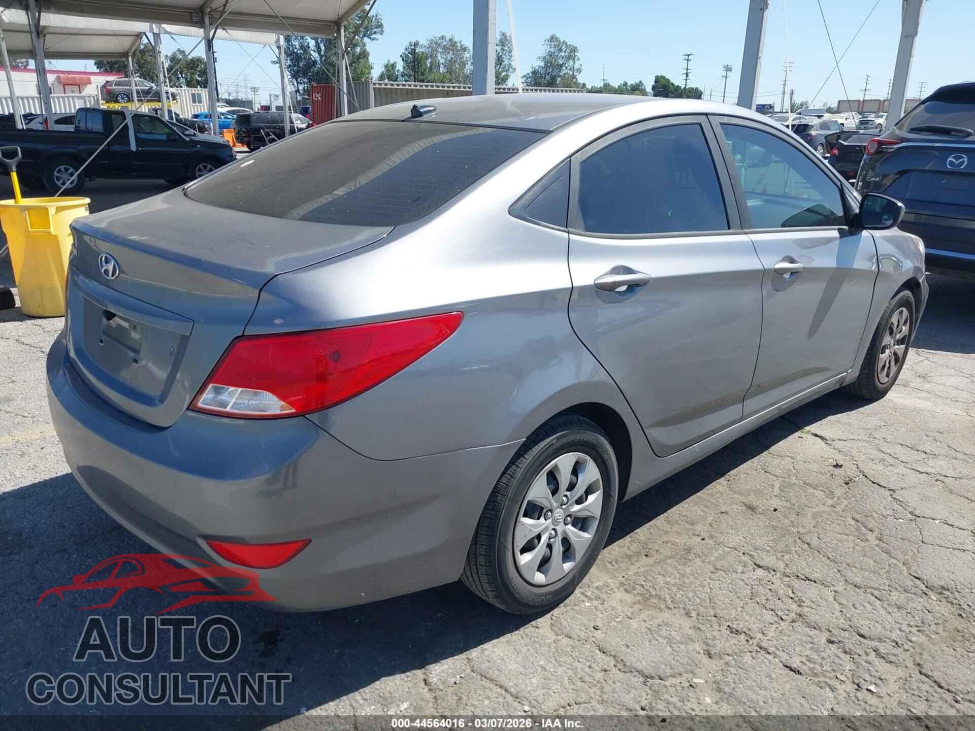 HYUNDAI ACCENT 2017 - KMHCT4AE8HU199417