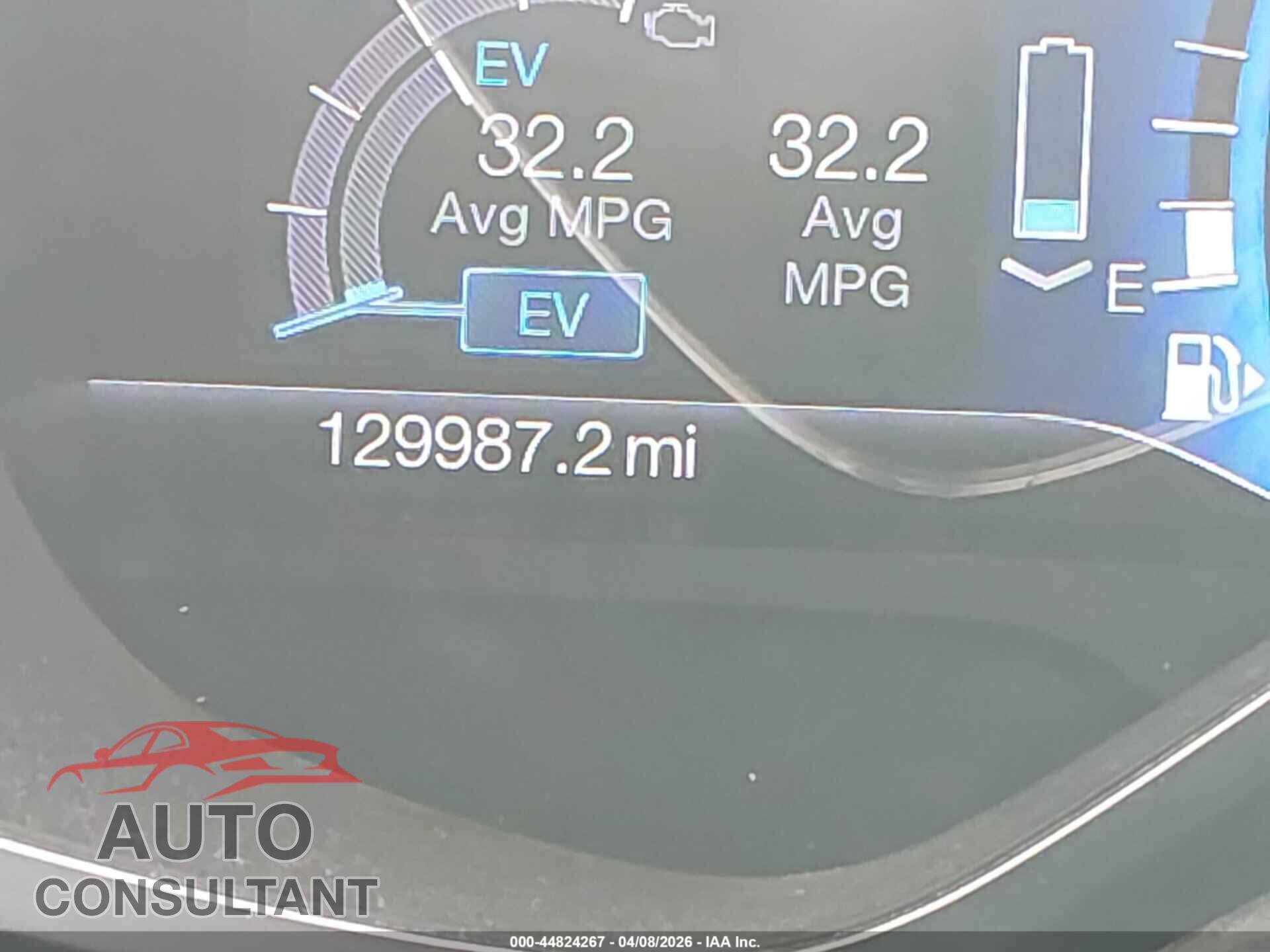 FORD C-MAX ENERGI 2016 - 1FADP5CU8GL119230