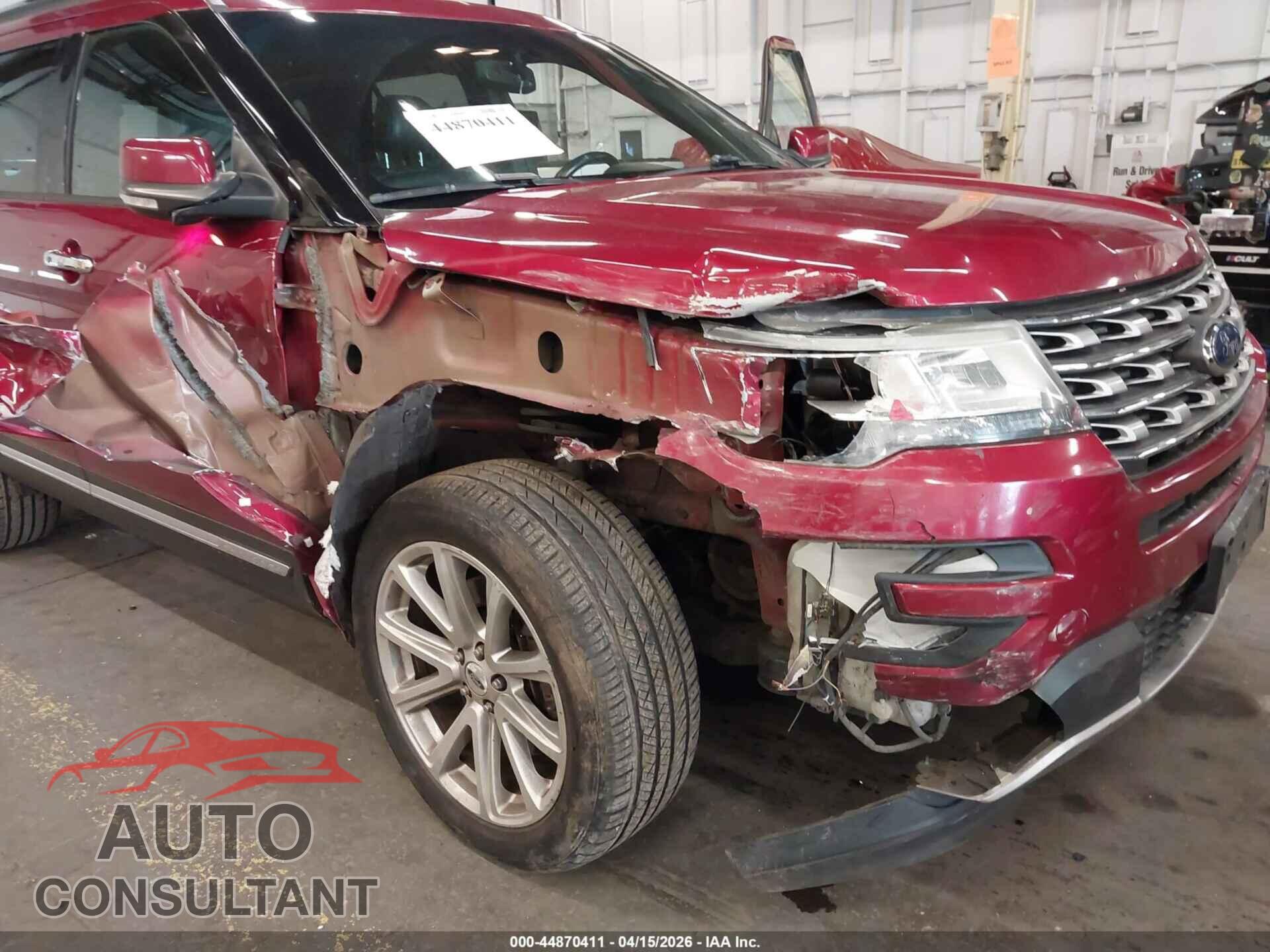 FORD EXPLORER 2016 - 1FM5K8F89GGD04193