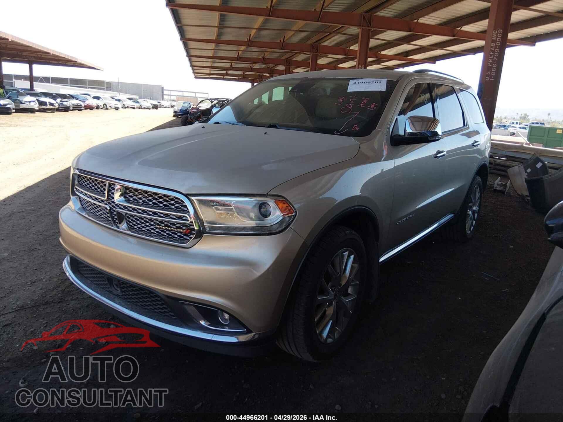 DODGE DURANGO 2014 - 1C4SDJET3EC287345
