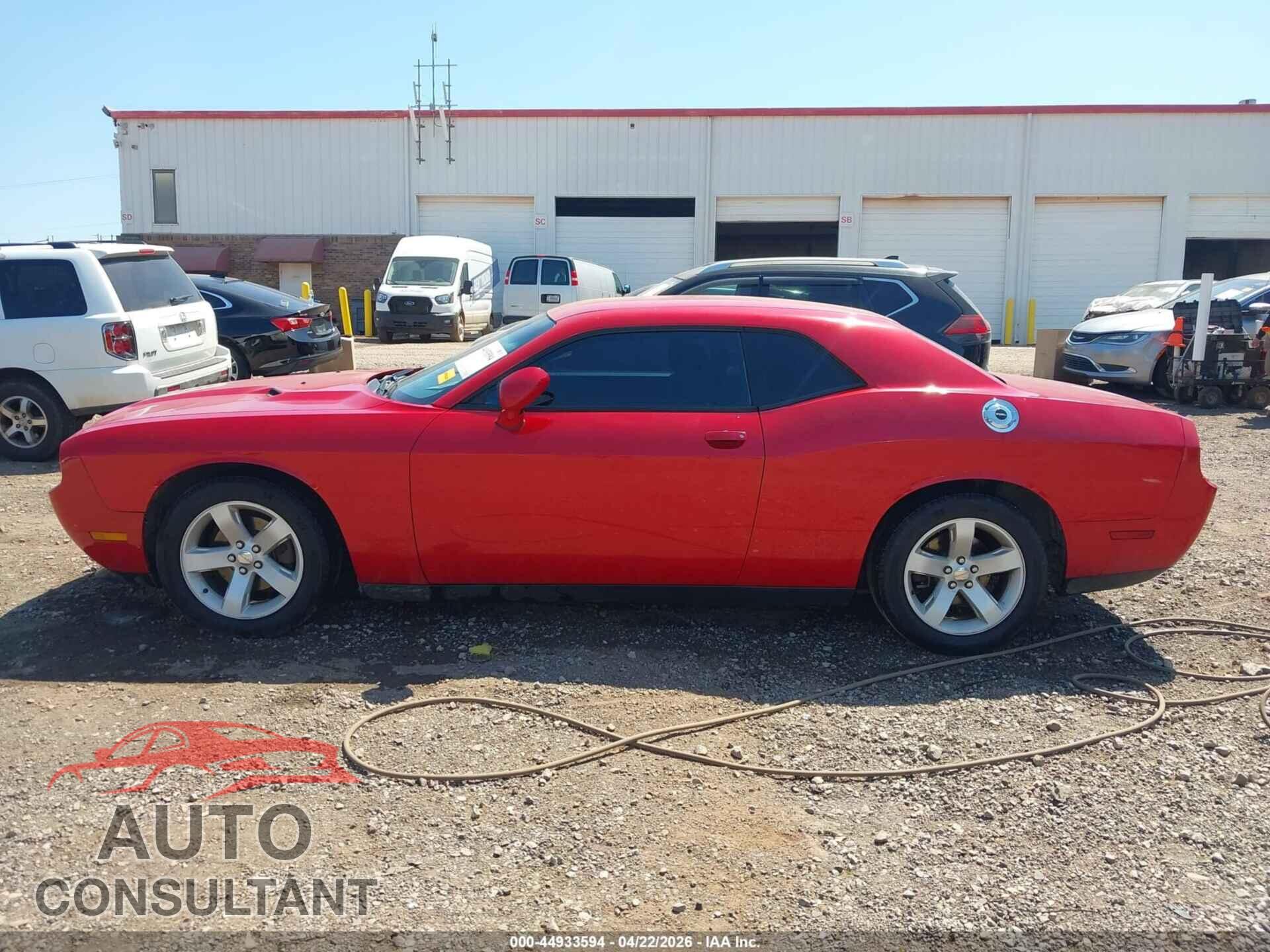 DODGE CHALLENGER 2012 - 2C3CDYAG3CH246606