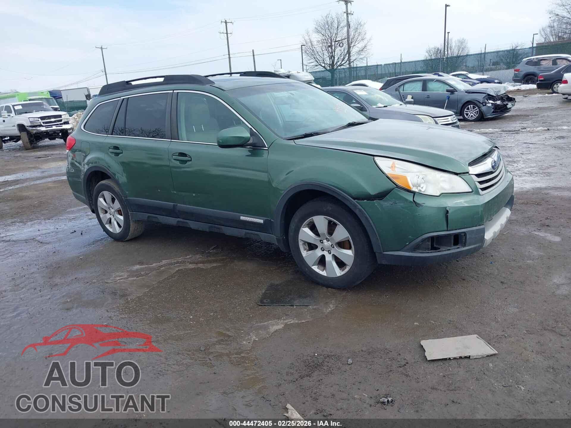 SUBARU OUTBACK 2011 - 4S4BRBLC3B3359405