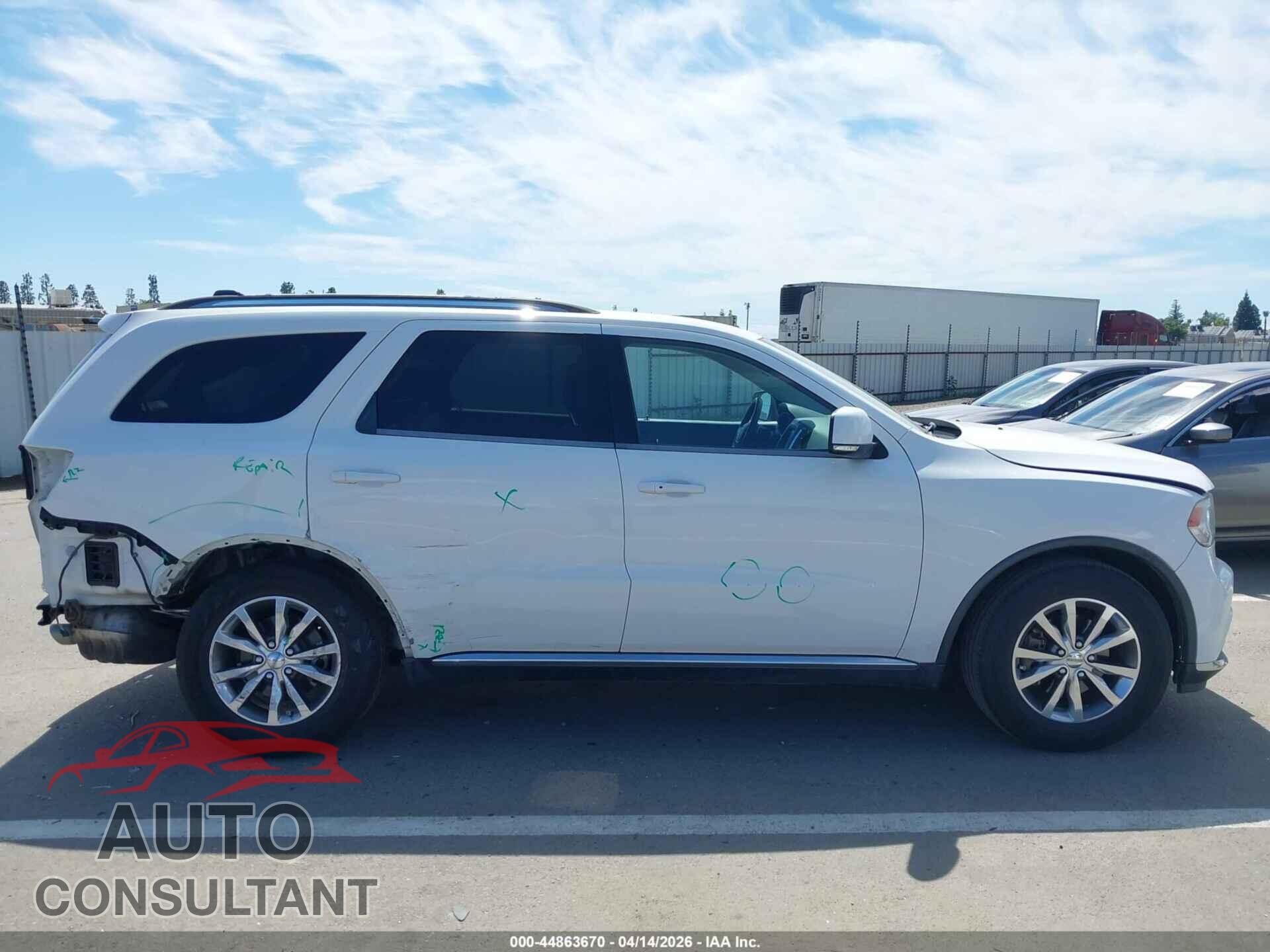 DODGE DURANGO 2015 - 1C4RDHDG4FC906869