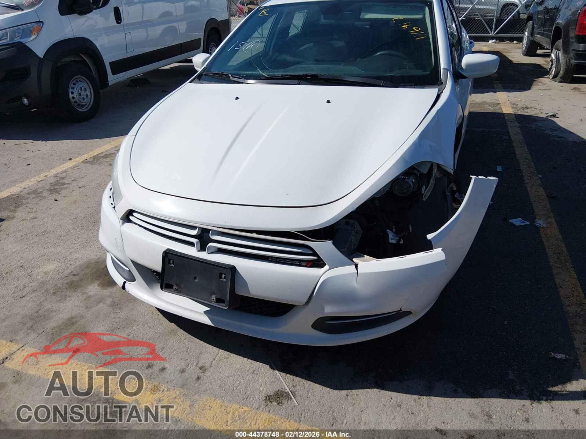 DODGE DART 2015 - 1C3CDFAA1FD111691