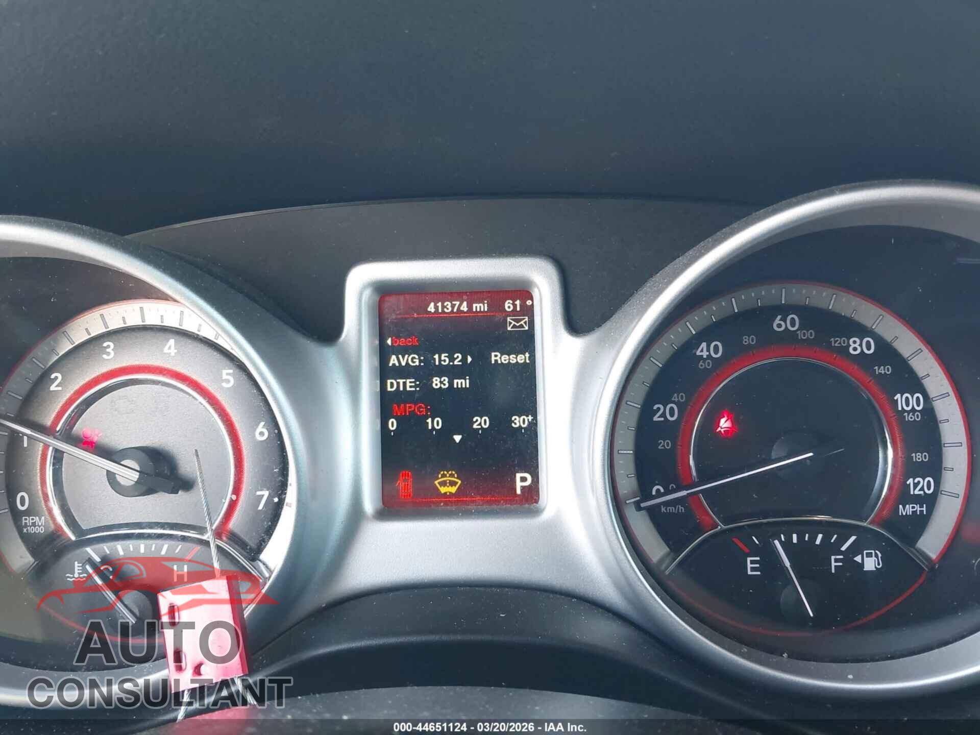 DODGE JOURNEY 2020 - 3C4PDCAB3LT260856