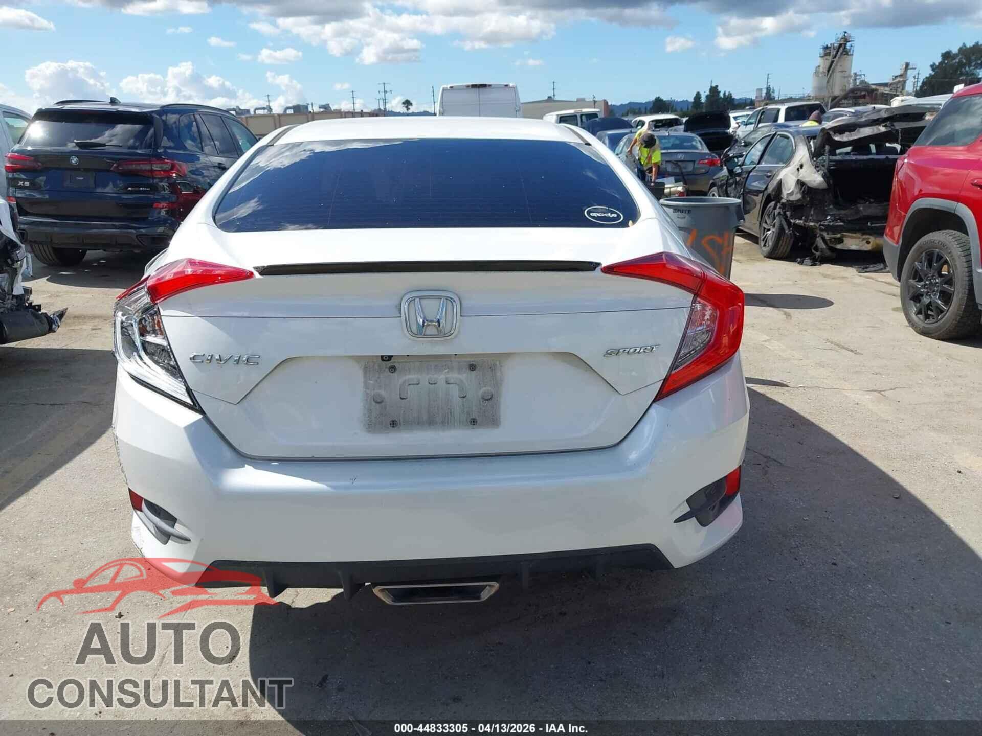 HONDA CIVIC 2019 - 2HGFC2F82KH566400