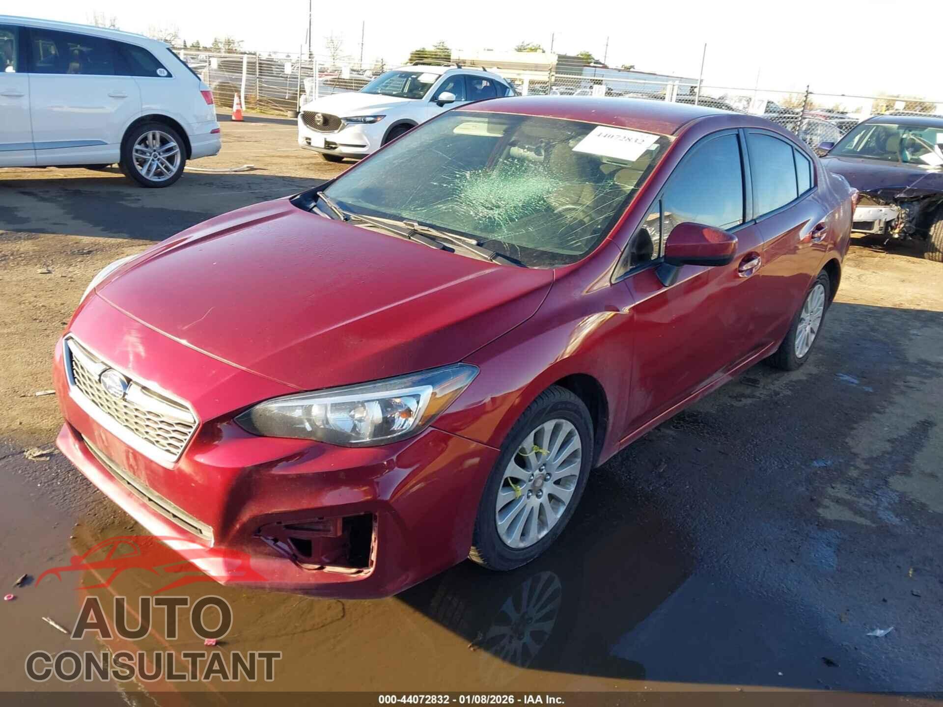 SUBARU IMPREZA 2017 - 4S3GKAB68H3621626