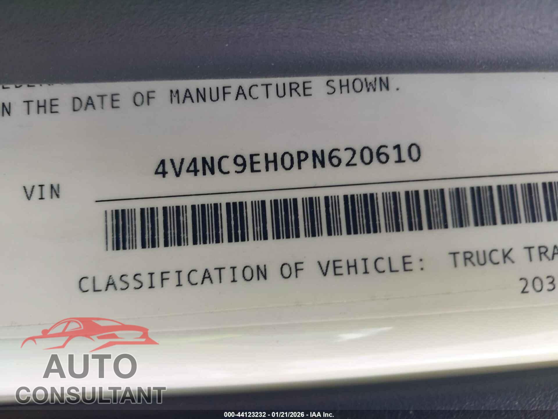 VOLVO VNL 2023 - 4V4NC9EH0PN620610