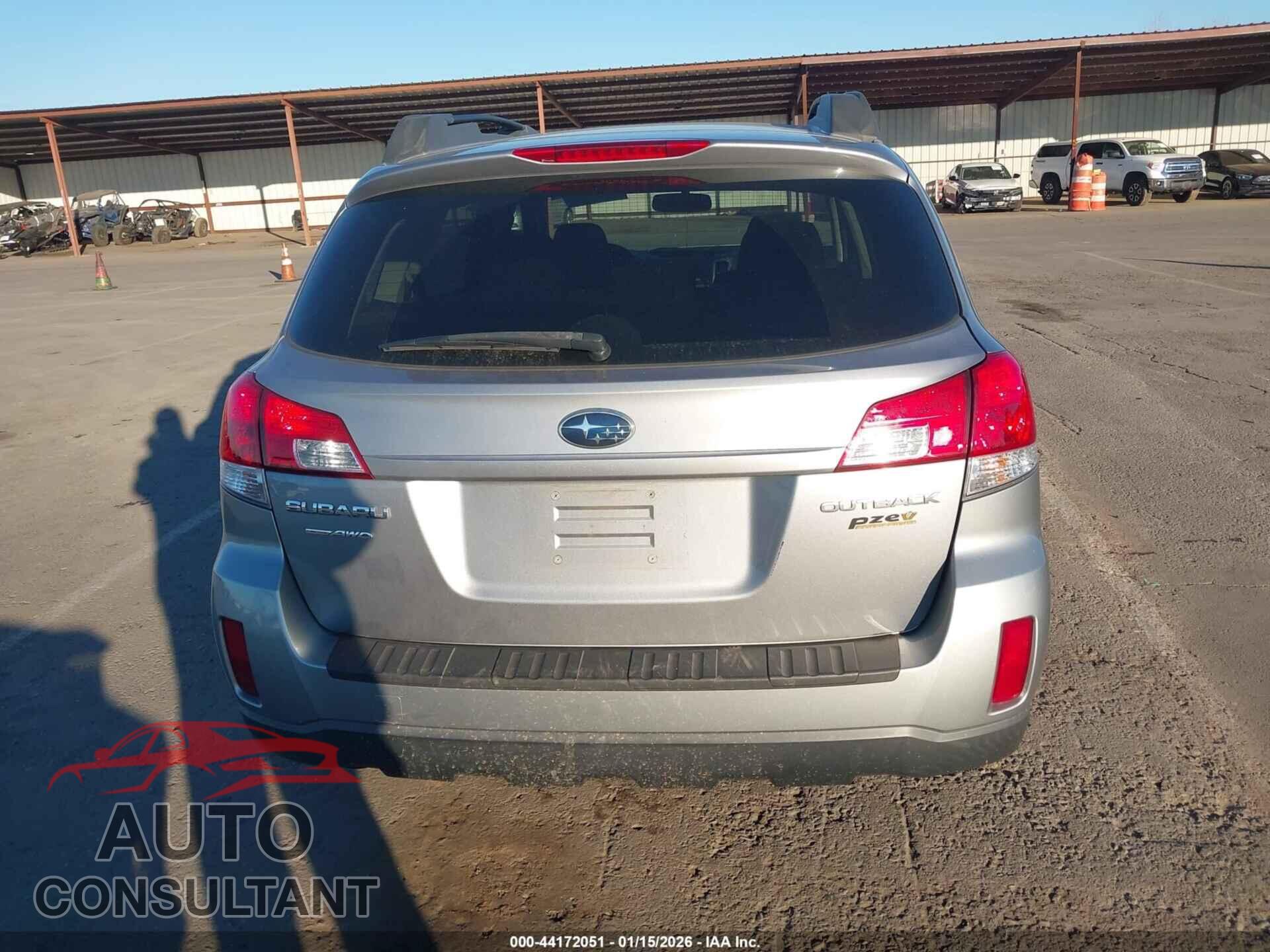 SUBARU OUTBACK 2010 - 4S4BRBCC2A3312588