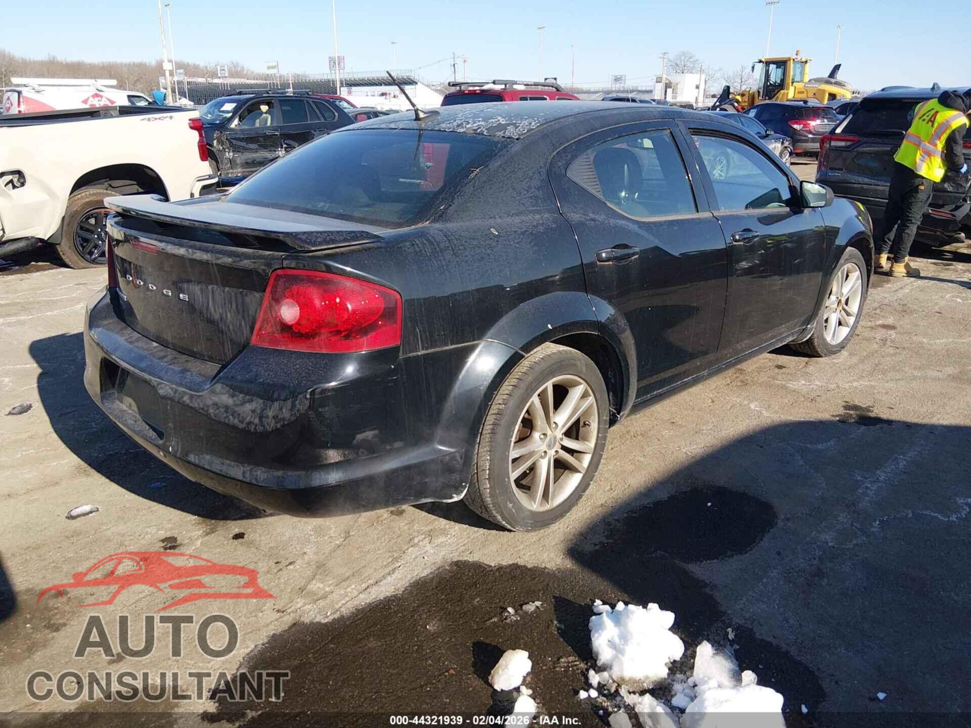 DODGE AVENGER 2013 - 1C3CDZAG3DN717488
