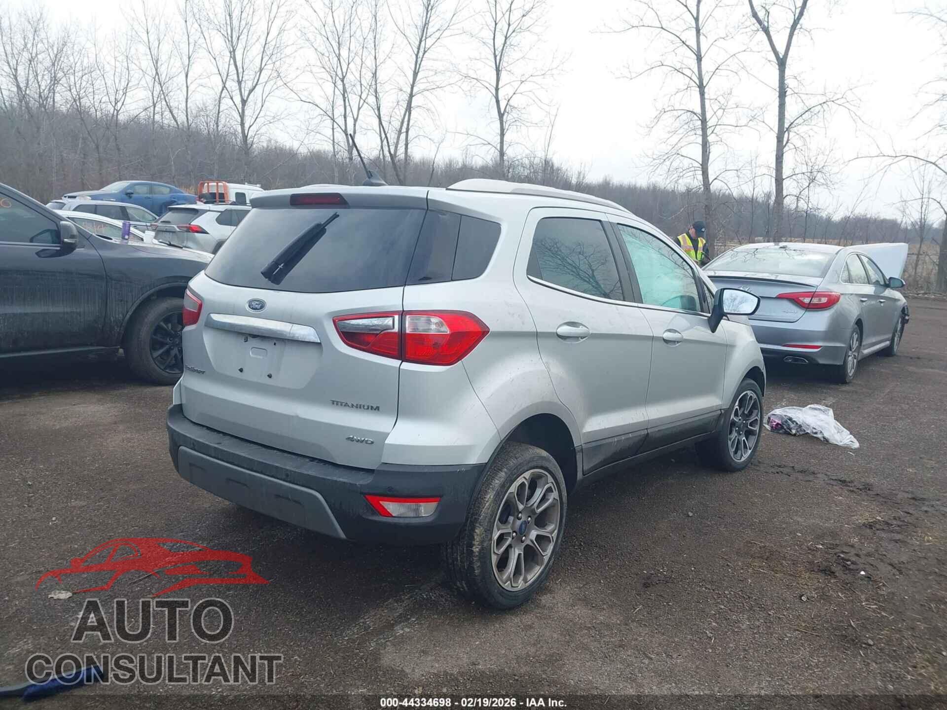 FORD ECOSPORT 2019 - MAJ6S3KLXKC291479
