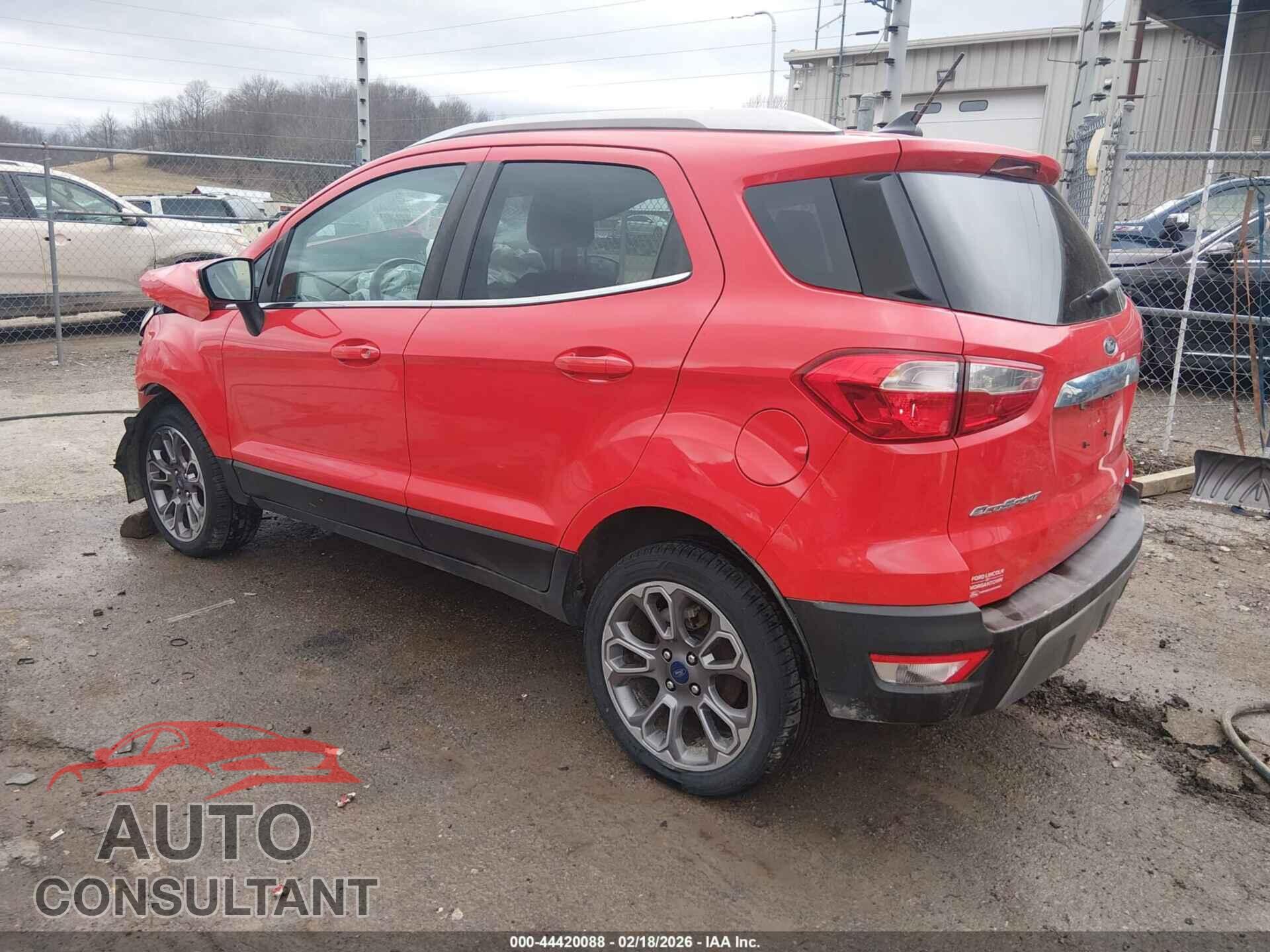 FORD ECOSPORT 2021 - MAJ6S3KL2MC436694