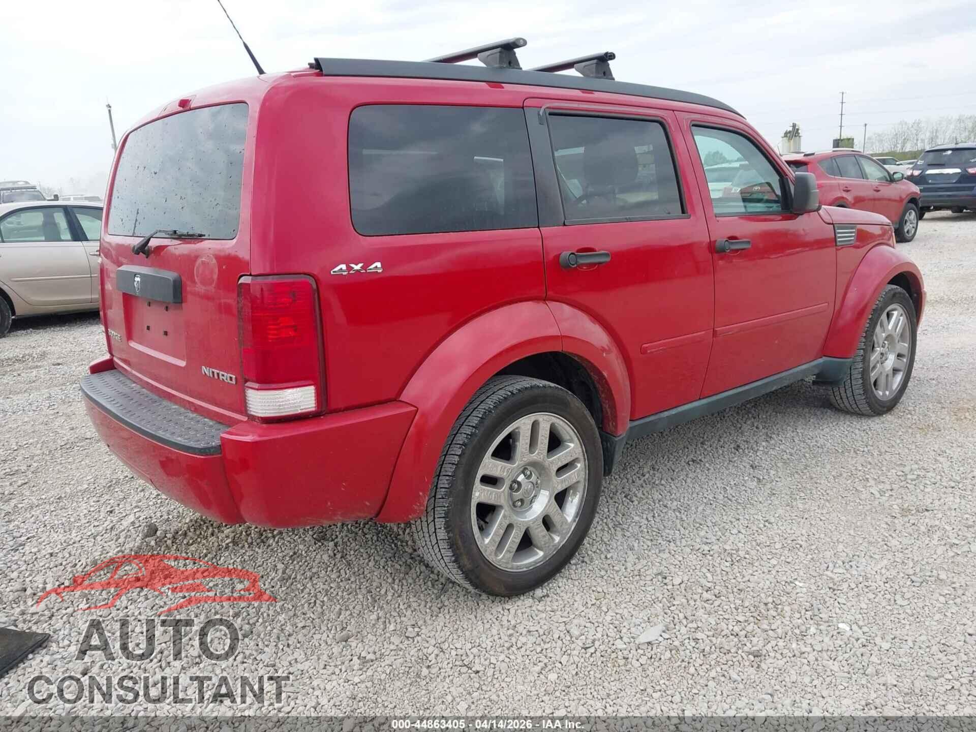 DODGE NITRO 2011 - 1D4PU4GK2BW566052