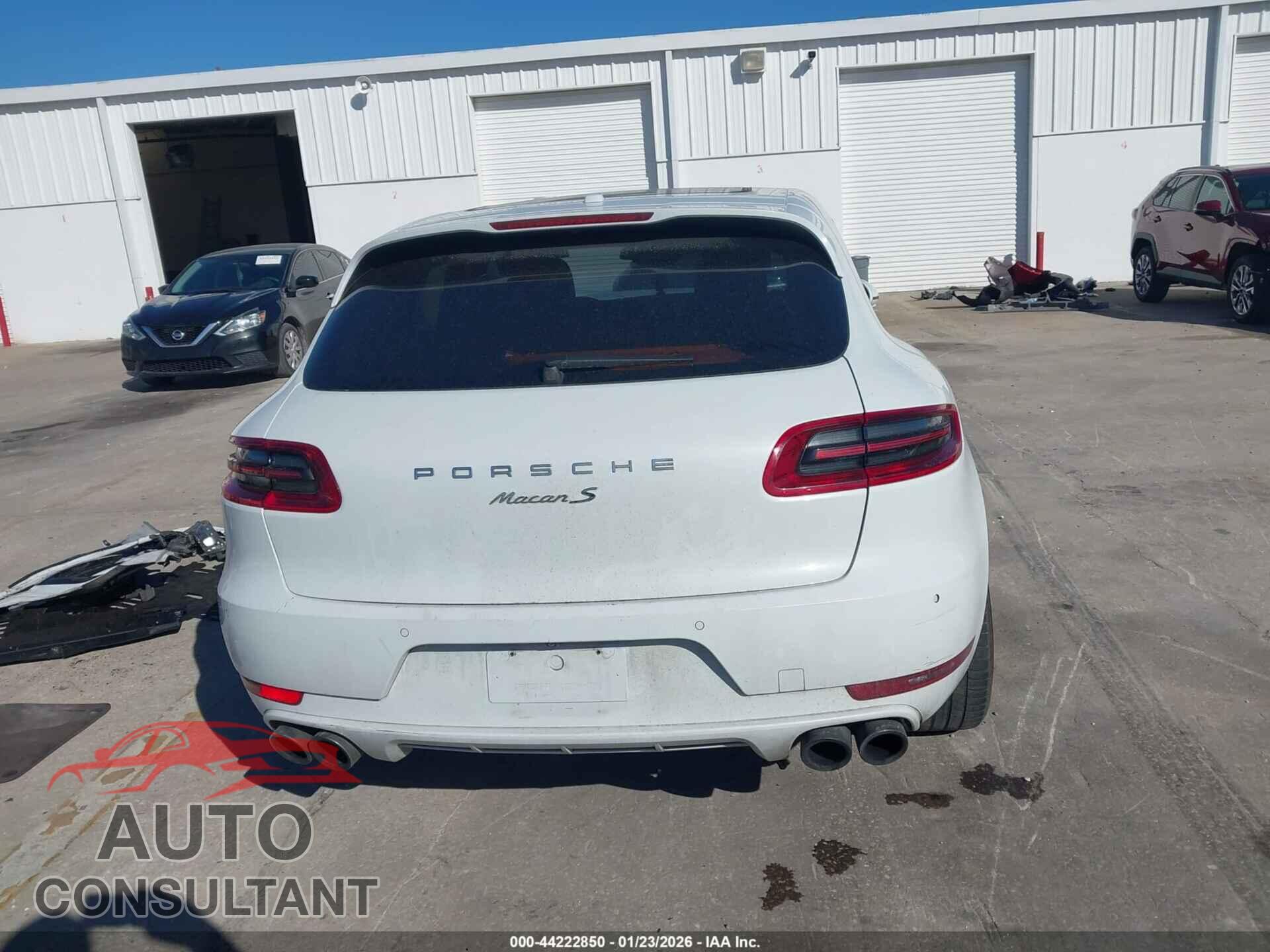 PORSCHE MACAN 2016 - WP1AB2A58GLB41846