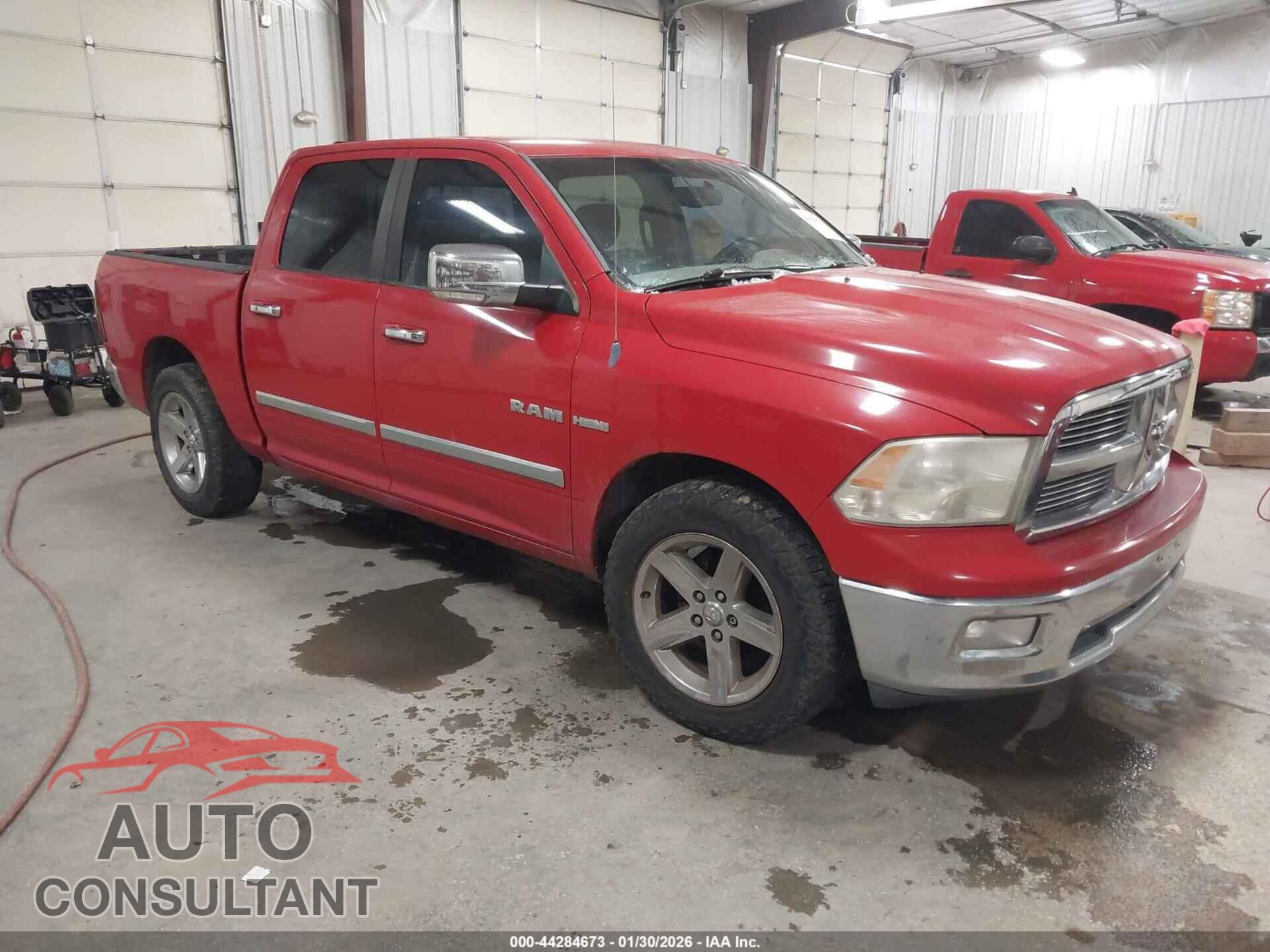 DODGE RAM 1500 2010 - 1D7RB1CT5AS127559