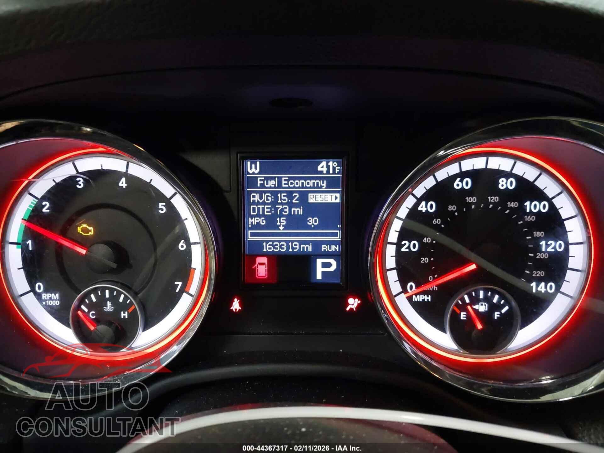 DODGE DURANGO 2012 - 1C4RDJDG7CC291964