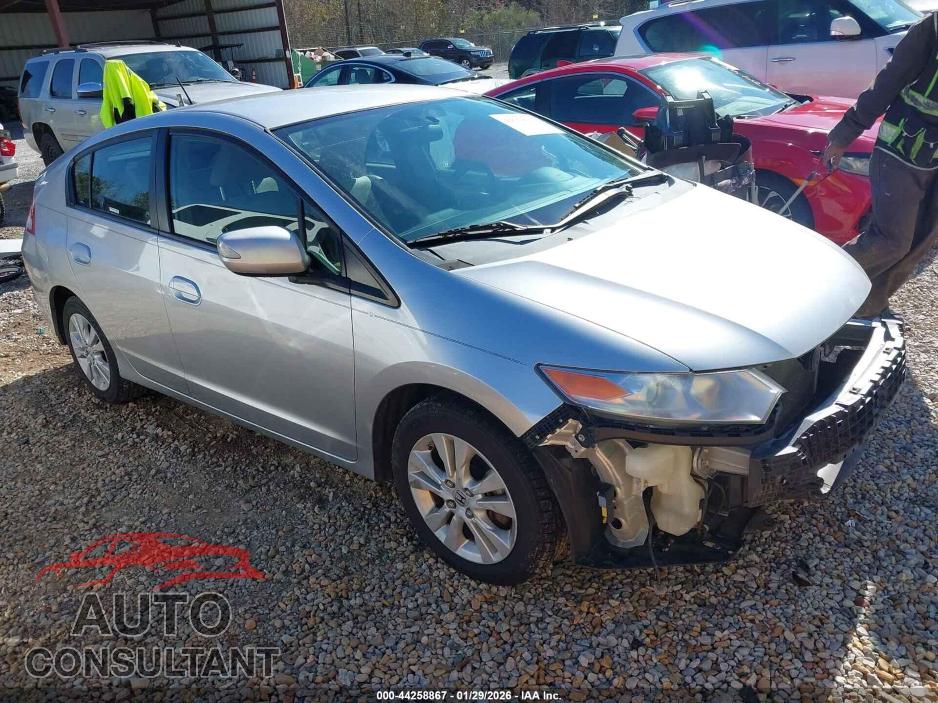 HONDA INSIGHT 2012 - JHMZE2H77CS002616