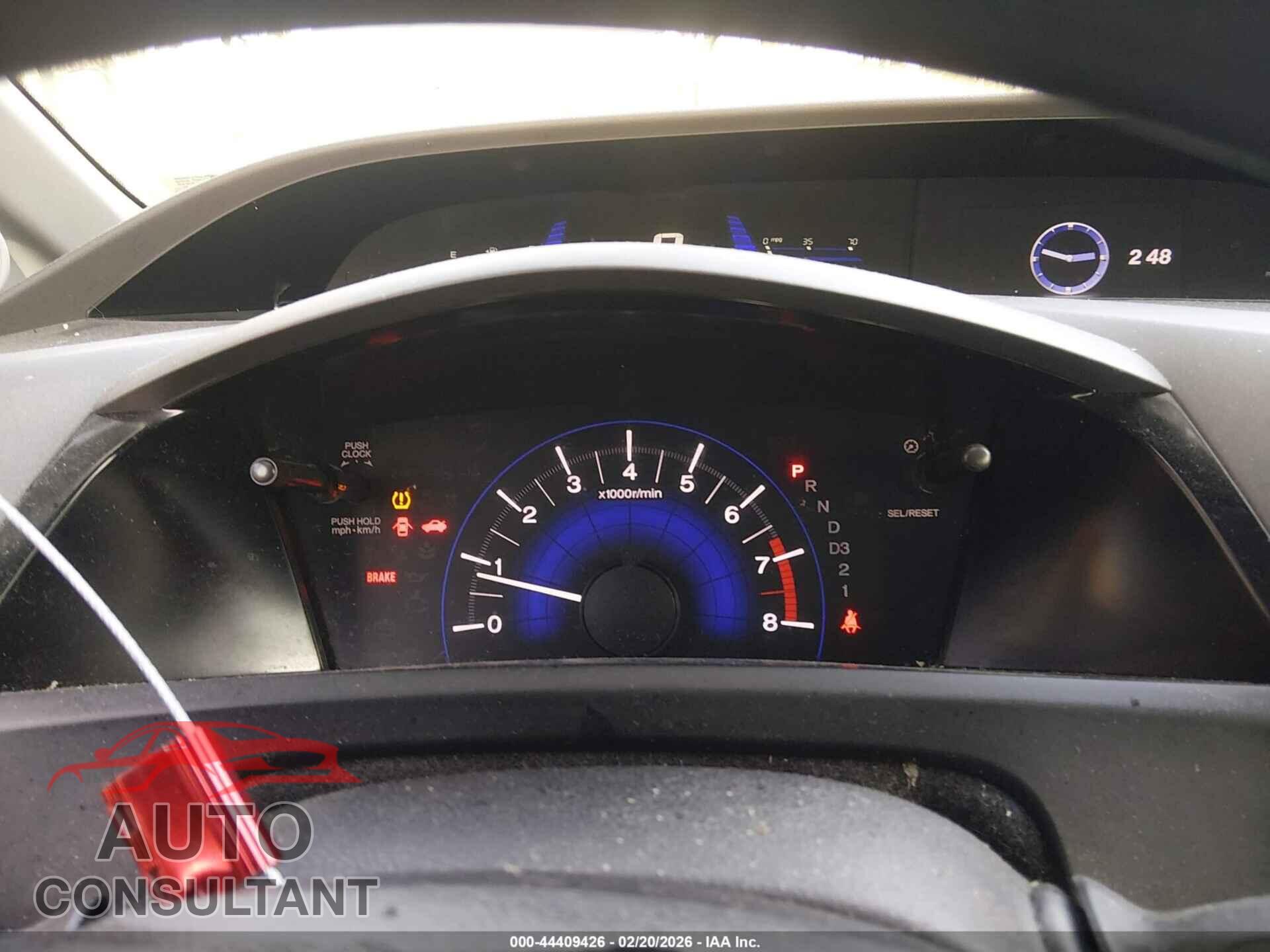 HONDA CIVIC 2012 - 2HGFB2F87CH546079