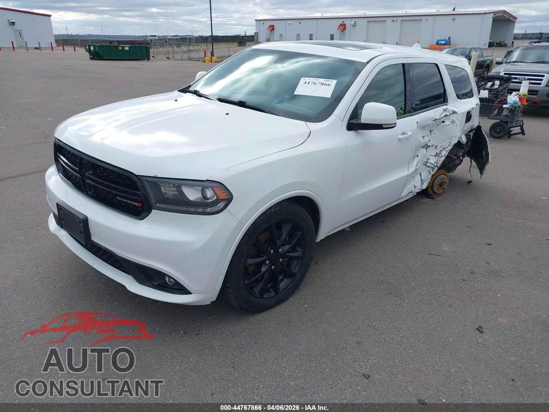 DODGE DURANGO 2017 - 1C4SDJCT3HC883742