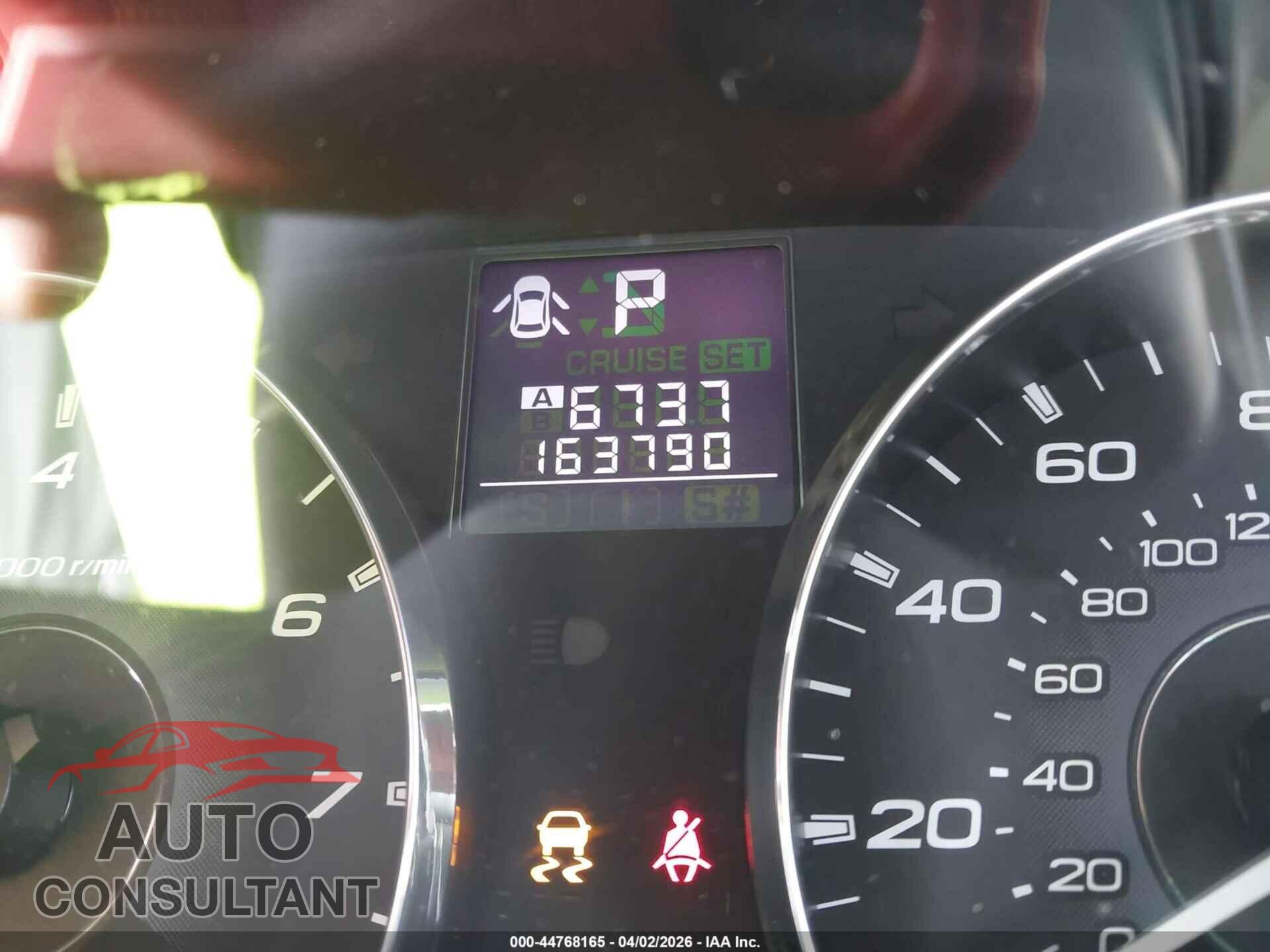 SUBARU OUTBACK 2012 - 4S4BRBAC5C3245510