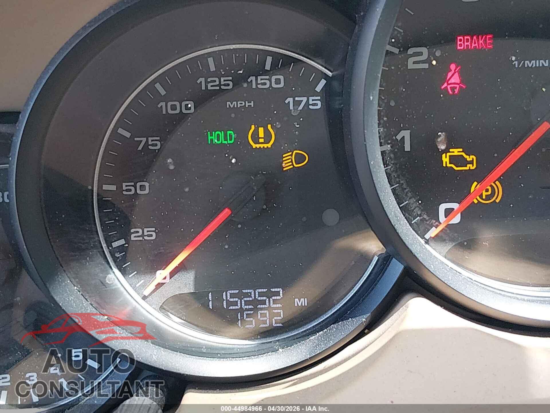 PORSCHE CAYENNE 2012 - WP1AA2A2XCLA09576