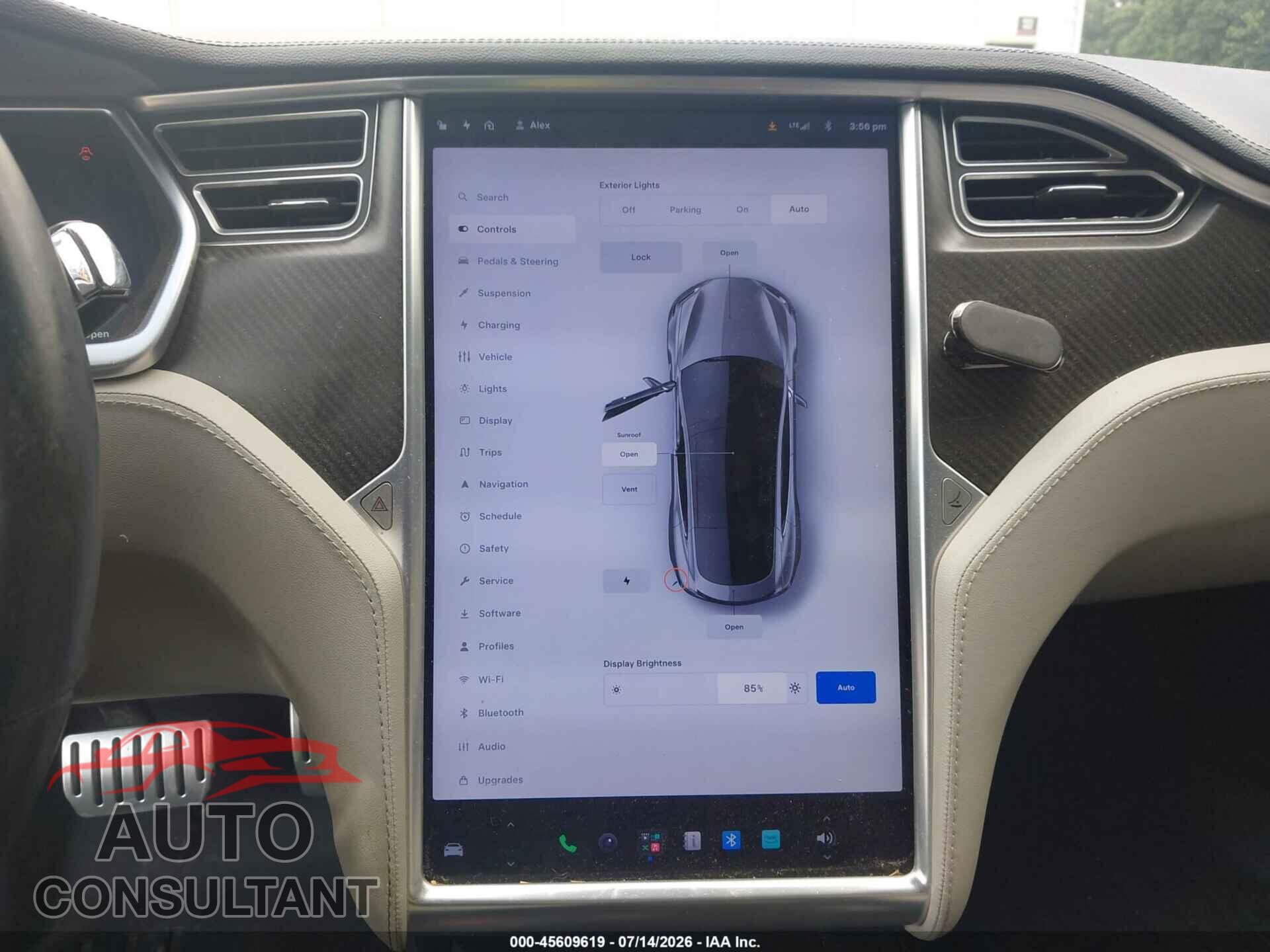 TESLA MODEL S 2013 - 5YJSA1CP2DFP14840