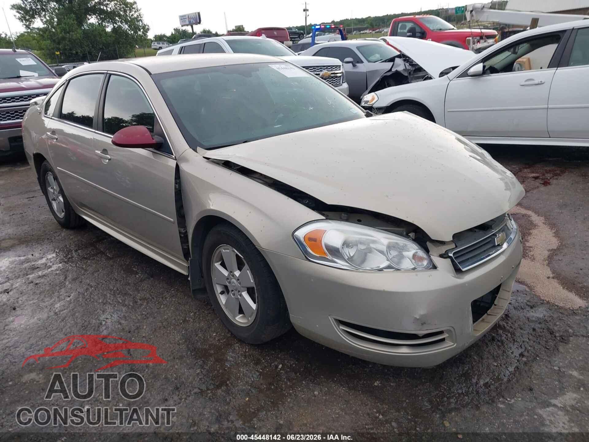 CHEVROLET IMPALA 2009 - 2G1WT57K891127742