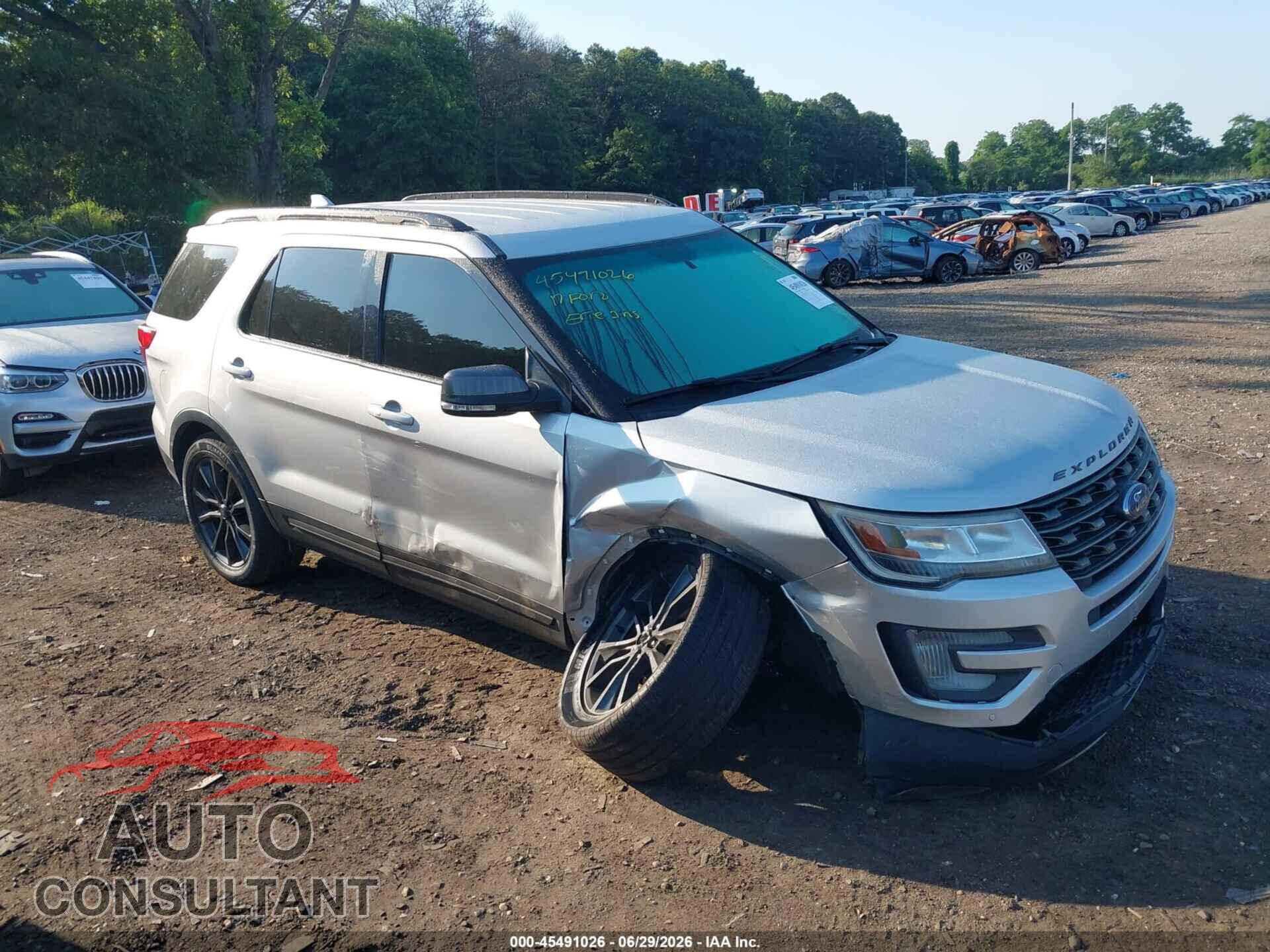 FORD EXPLORER 2017 - 1FM5K8D83HGA40392