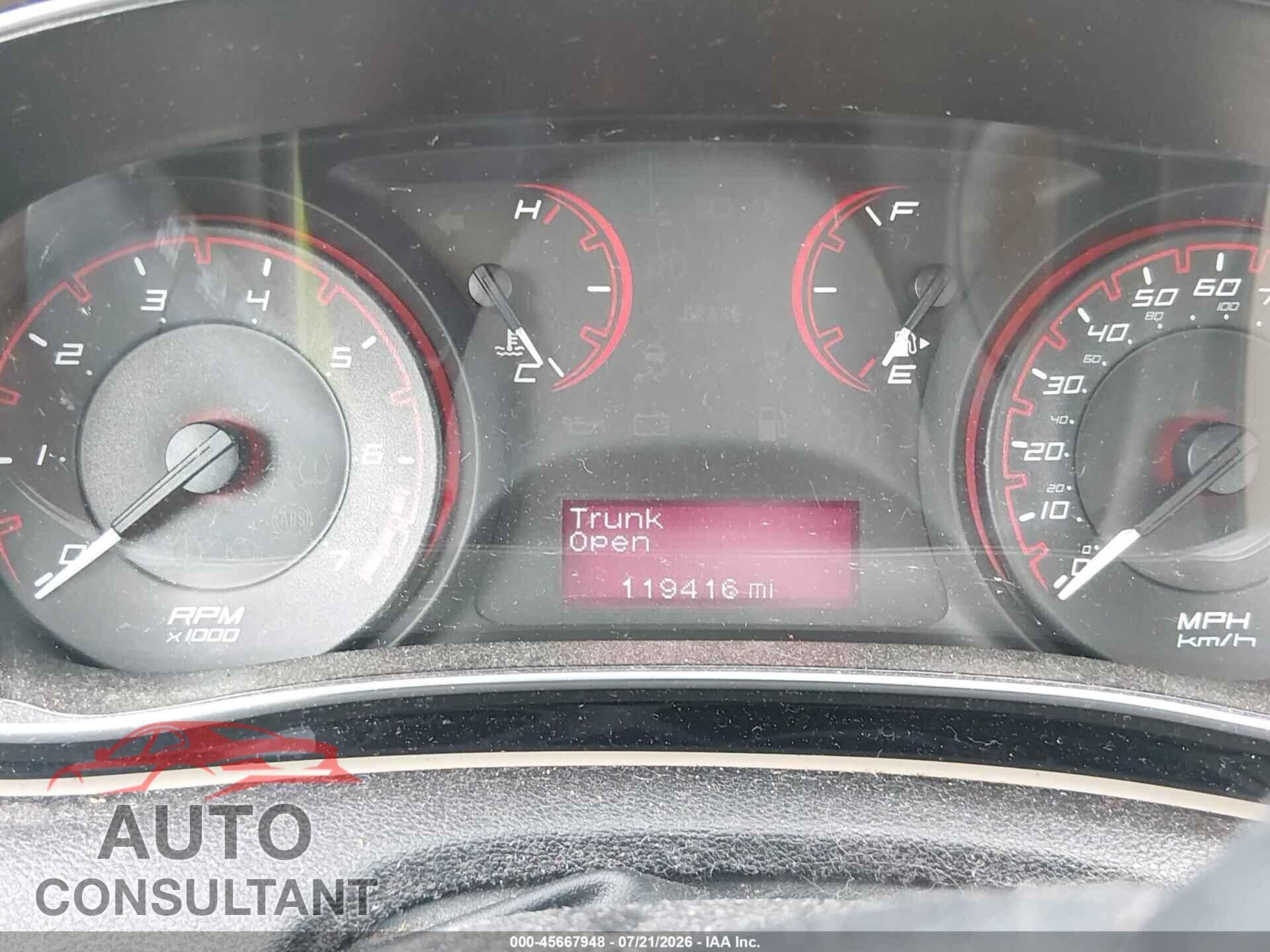 DODGE DART 2014 - 1C3CDFBB2ED867942