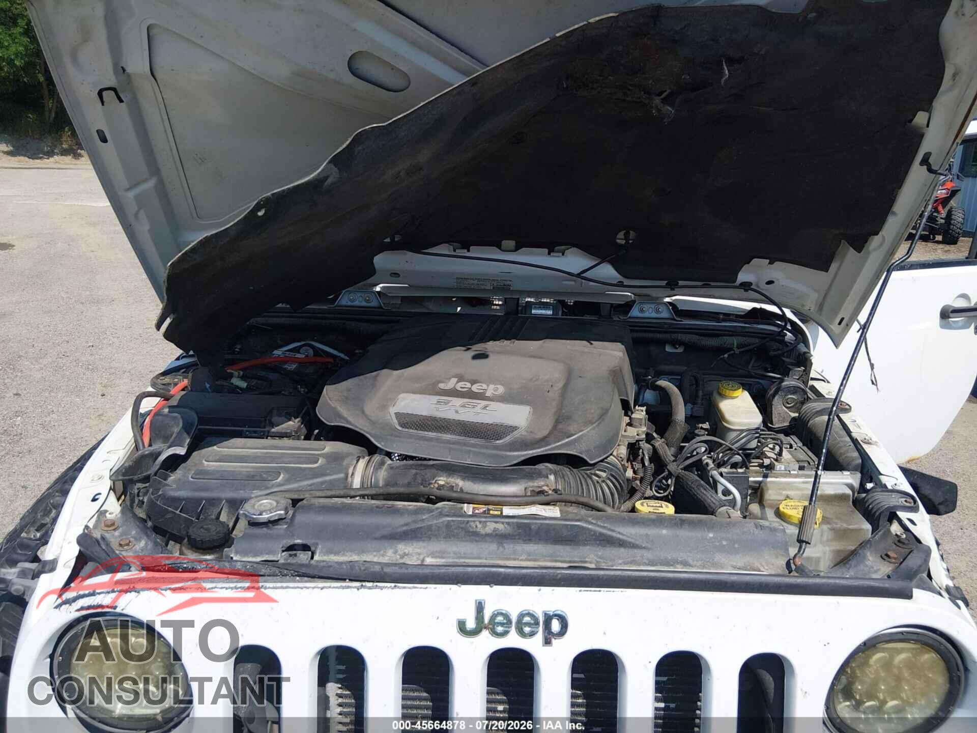 JEEP WRANGLER 2013 - 1C4AJWBG9DL602902