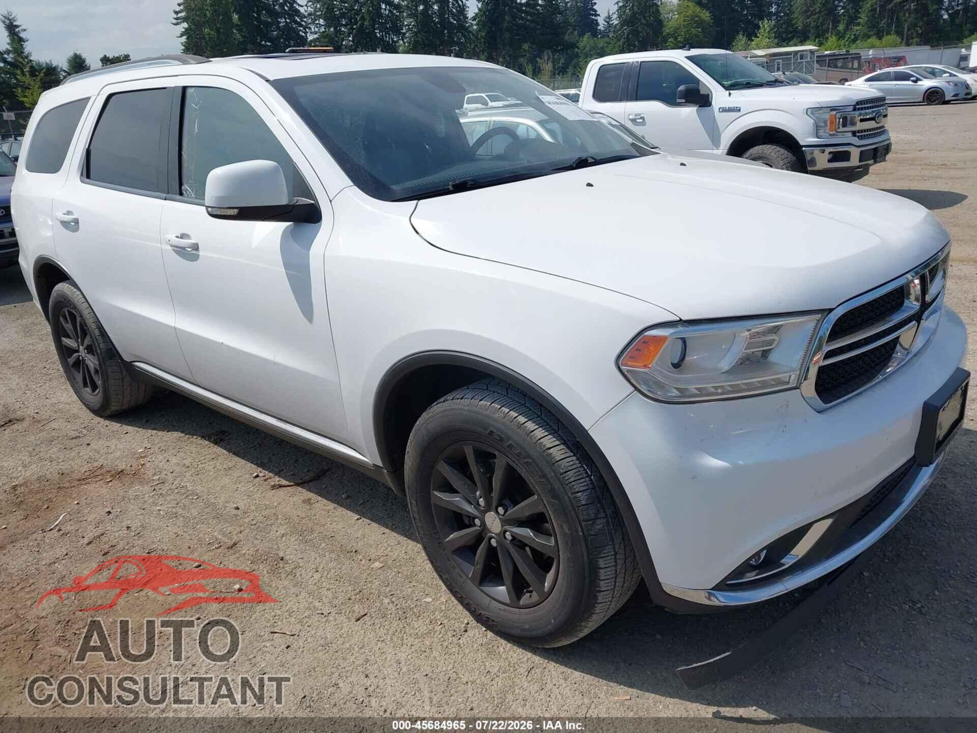 DODGE DURANGO 2015 - 1C4RDJDG8FC837241
