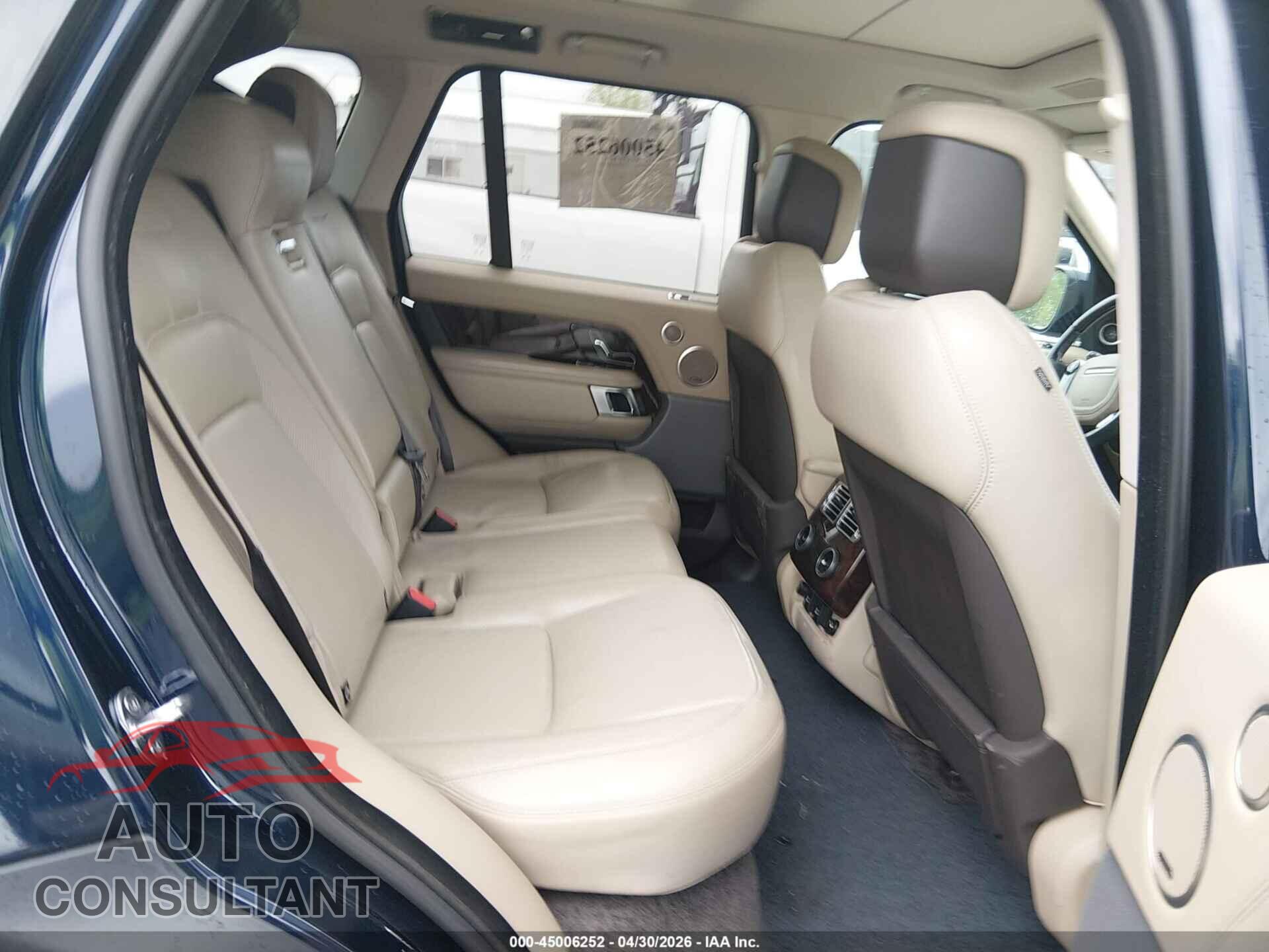 LAND ROVER RANGE ROVER 2020 - SALGS2RU2LA578635