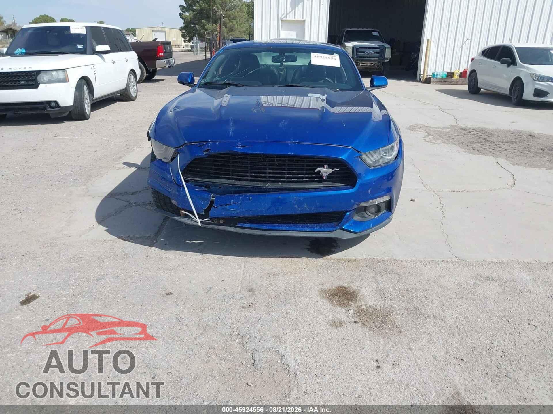 FORD MUSTANG 2017 - 1FA6P8TH3H5263982