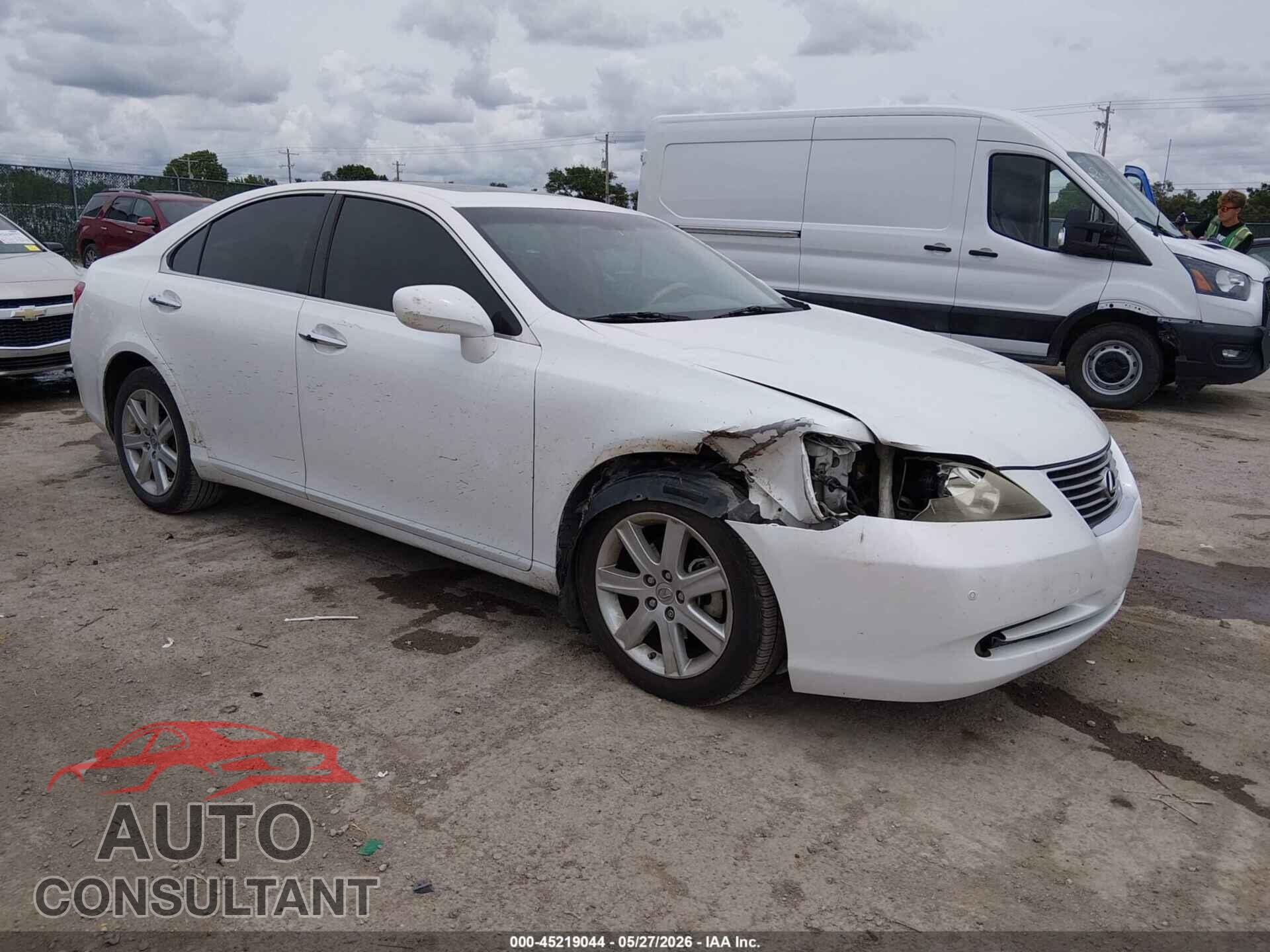 LEXUS ES 350 2009 - JTHBJ46G092317598