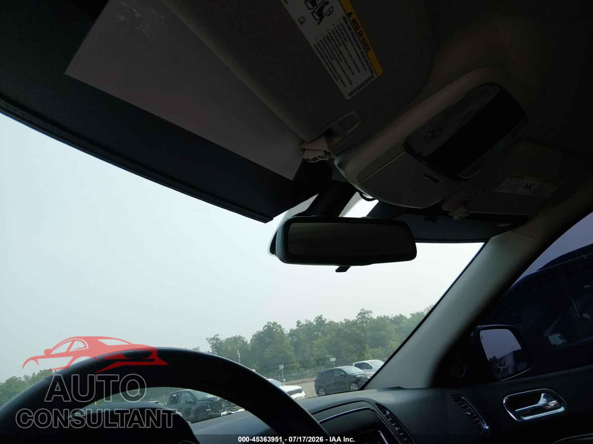 DODGE DURANGO 2015 - 1C4RDJAGXFC810319