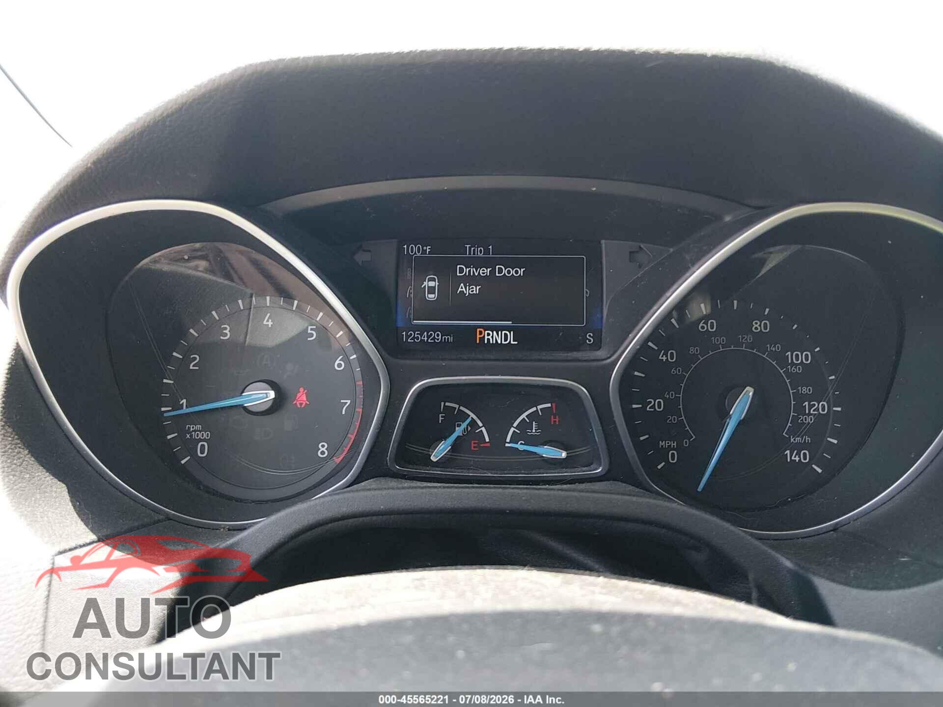 FORD FOCUS 2016 - 1FADP3K26GL322475