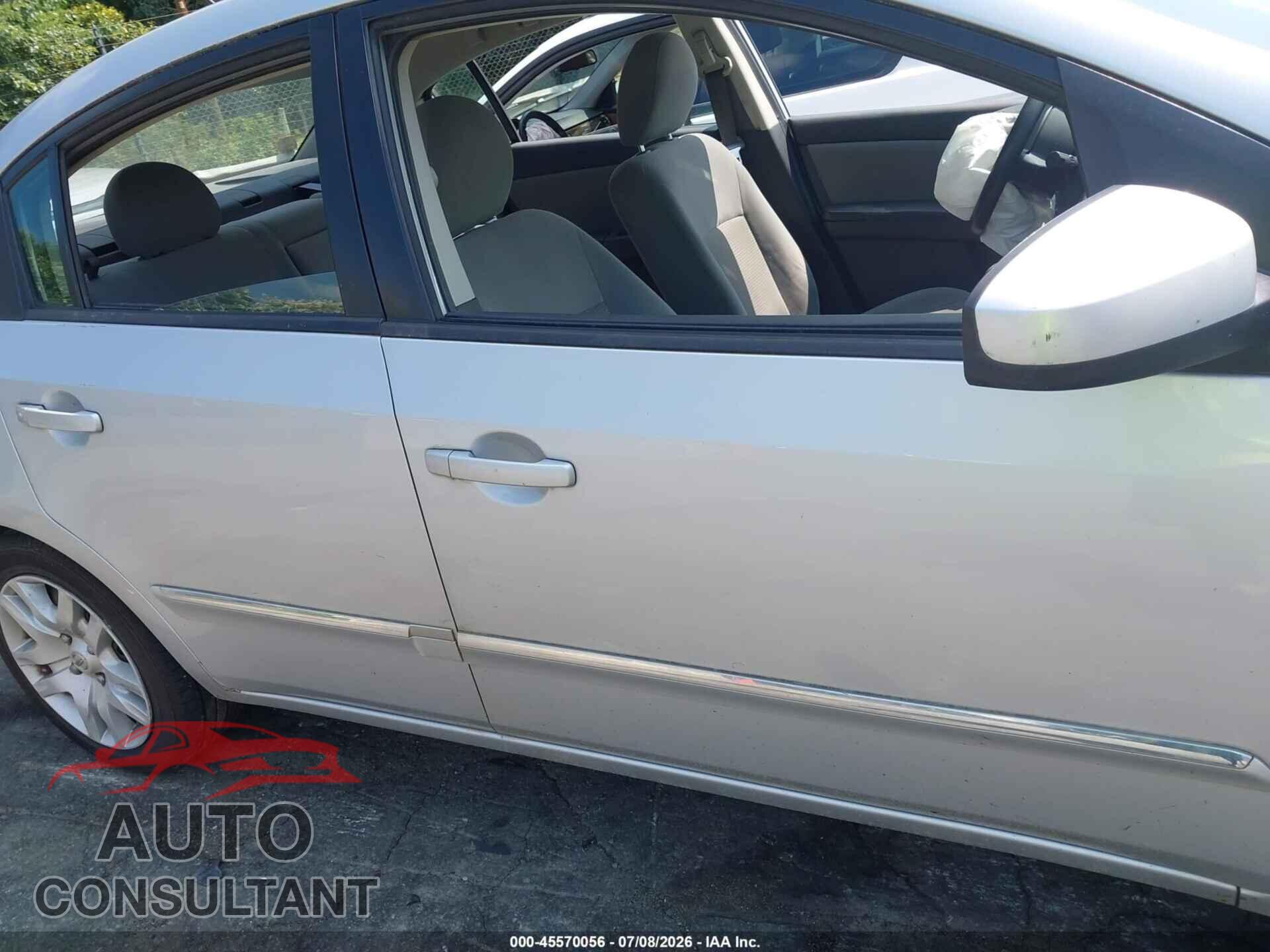 NISSAN SENTRA 2011 - 3N1AB6AP9BL617841