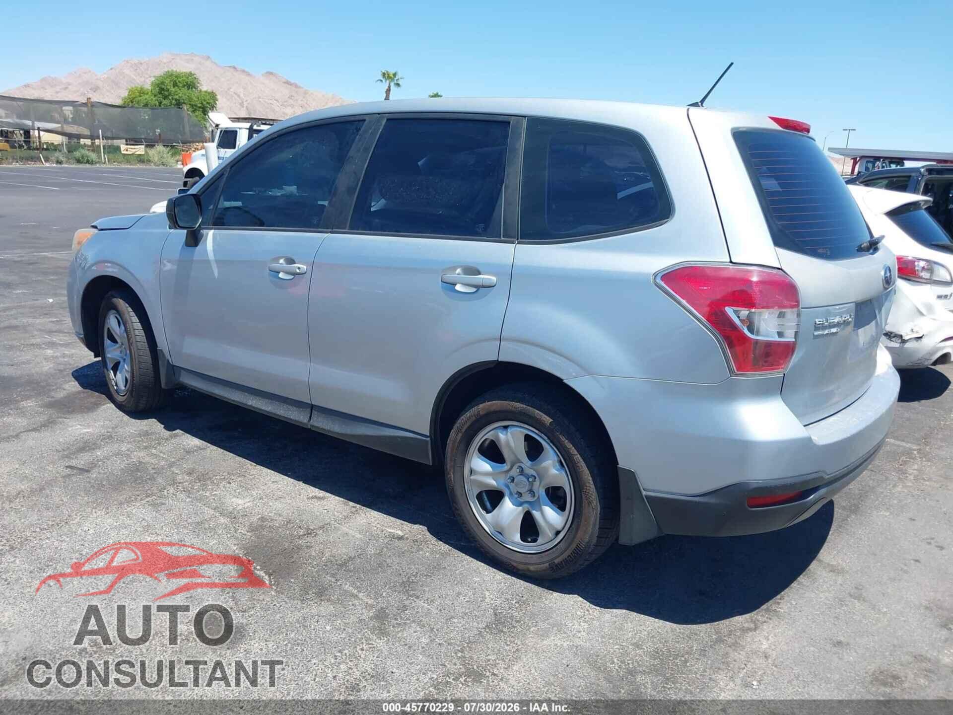 SUBARU FORESTER 2014 - JF2SJAAC2EH526807