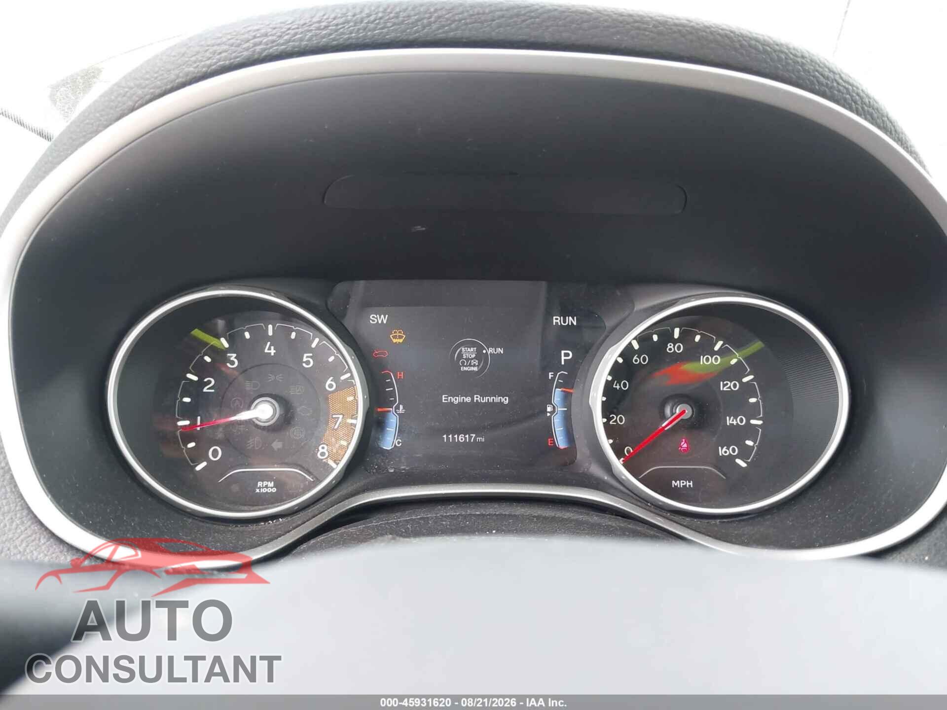 JEEP NEW COMPASS 2017 - 3C4NJDBB7HT629228