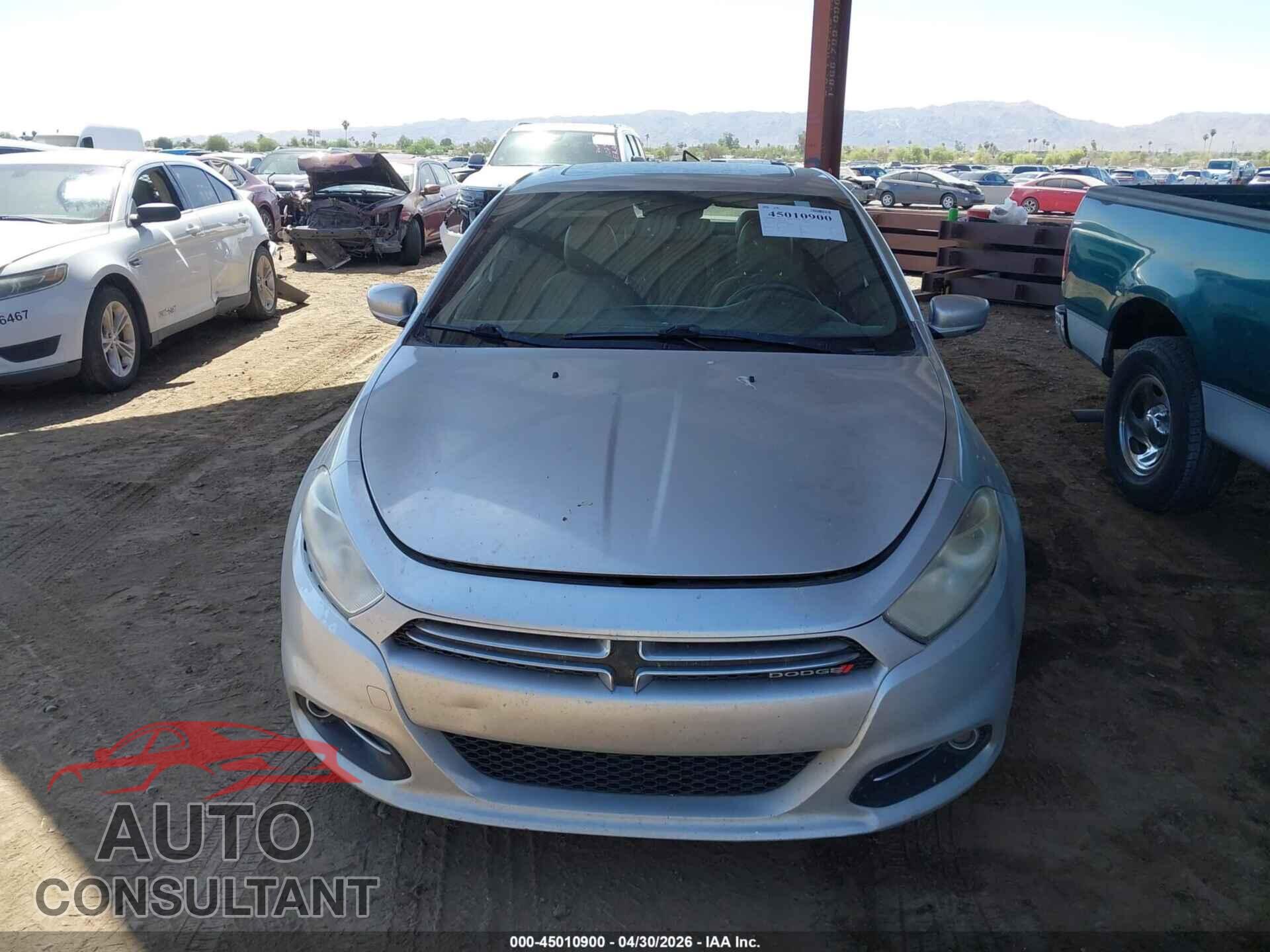 DODGE DART 2013 - 1C3CDFCA2DD324904