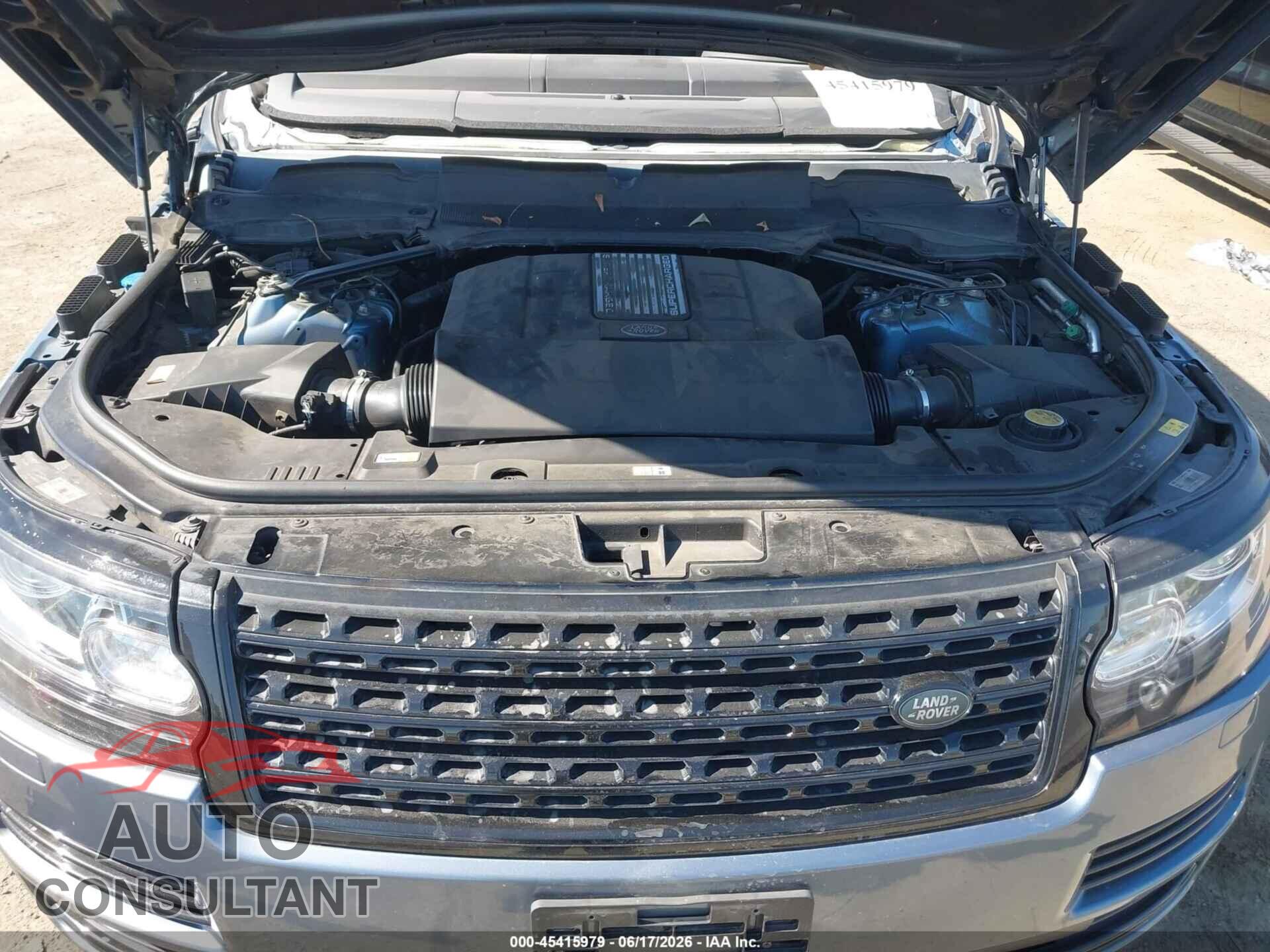 LAND ROVER RANGE ROVER 2017 - SALGS2FV3HA372891