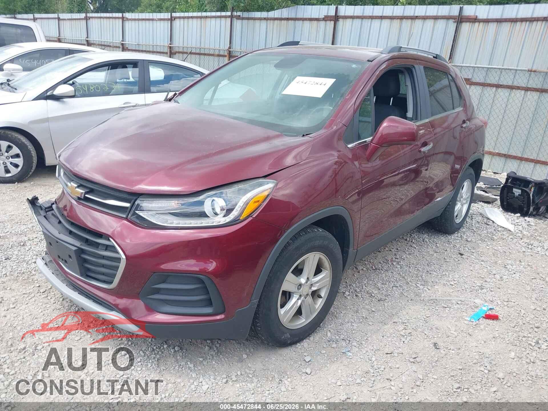 CHEVROLET TRAX 2017 - 3GNCJLSB4HL149673