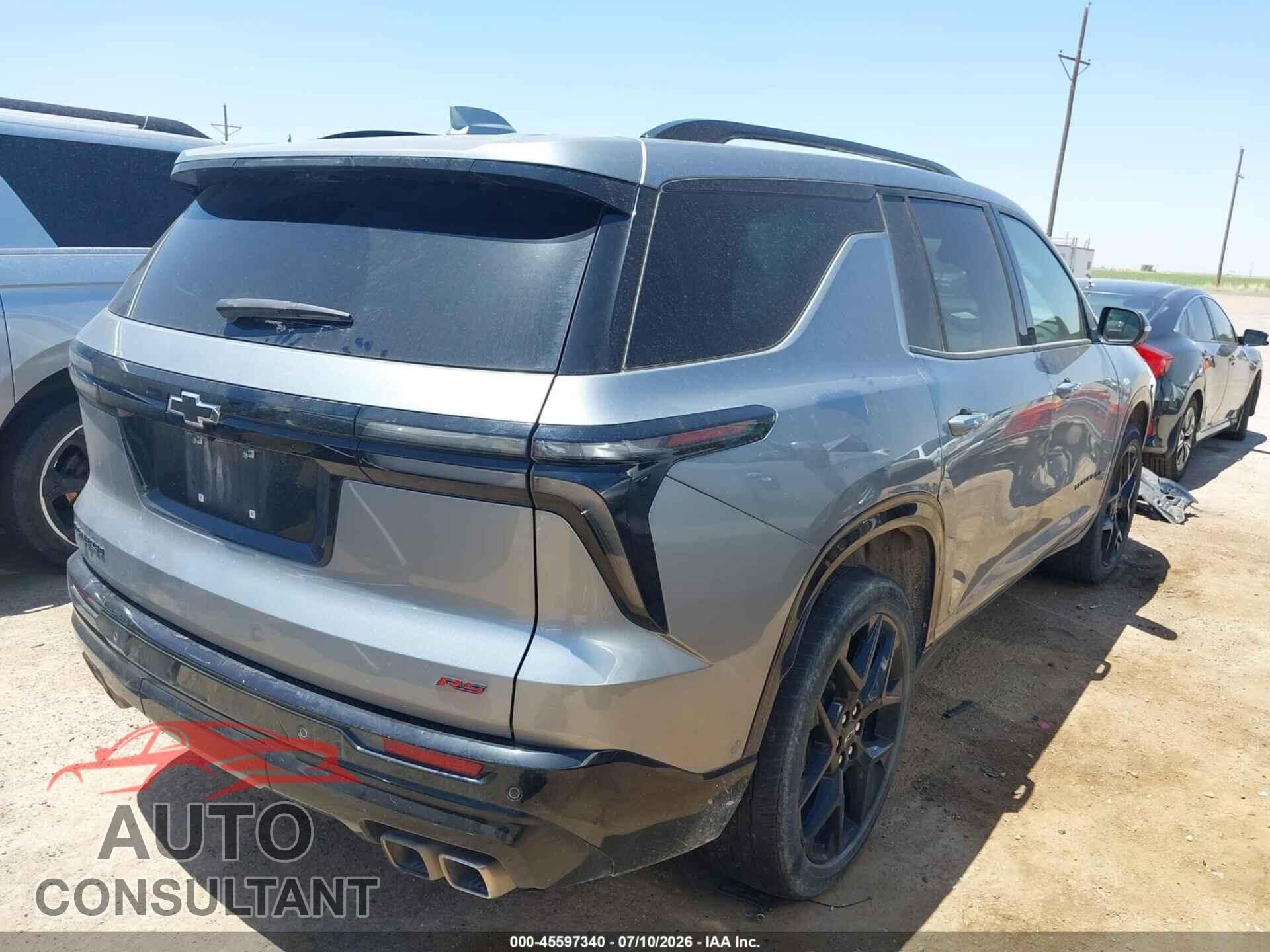 CHEVROLET TRAVERSE 2025 - 1GNERLRS3SJ167331