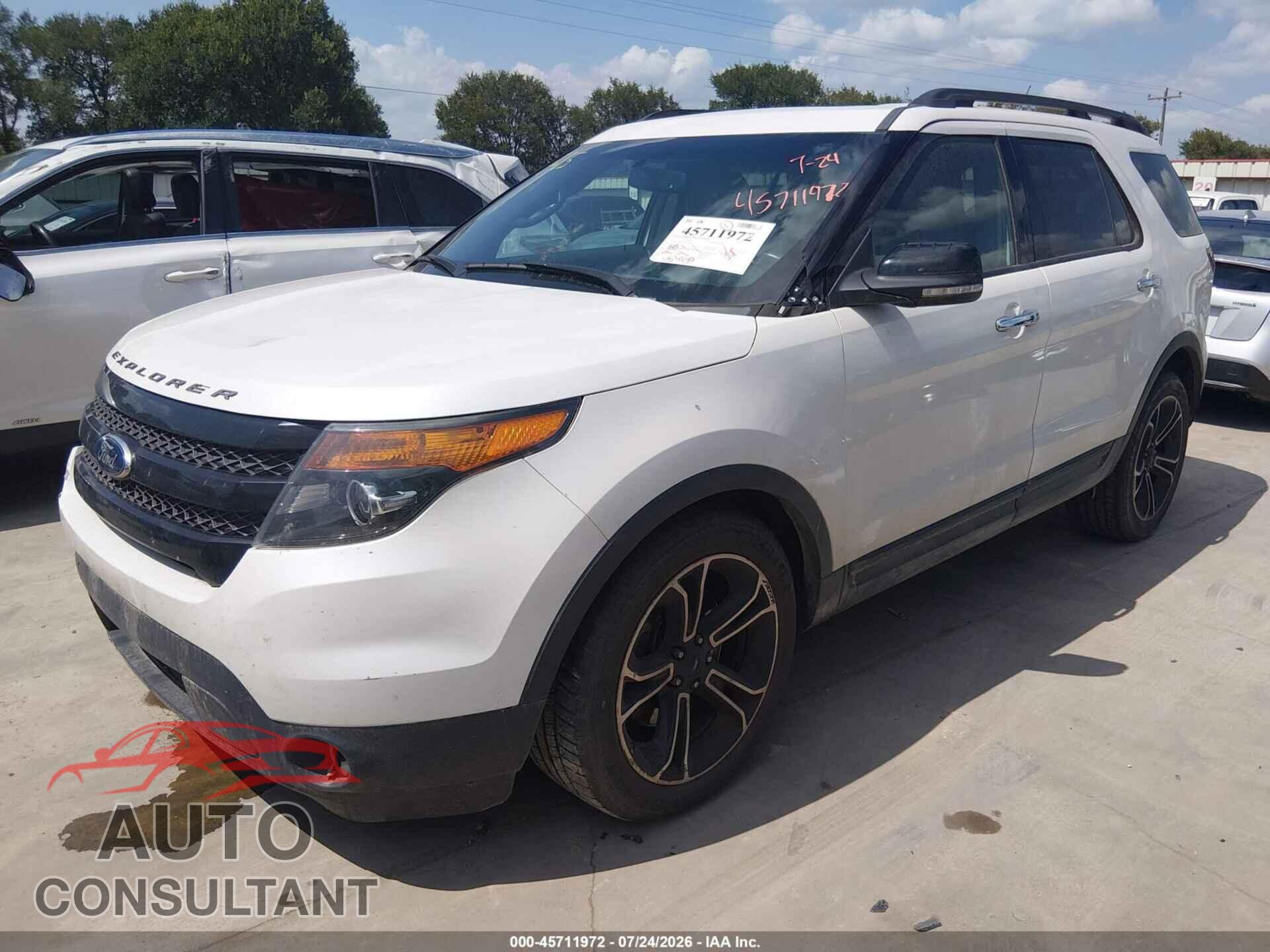 FORD EXPLORER 2013 - 1FM5K8GT2DGB50621