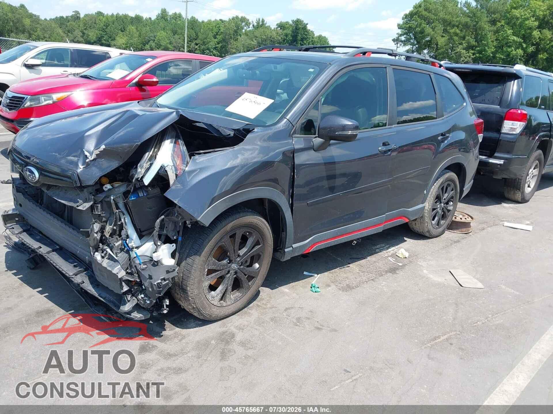 SUBARU FORESTER 2019 - JF2SKAPC0KH543394