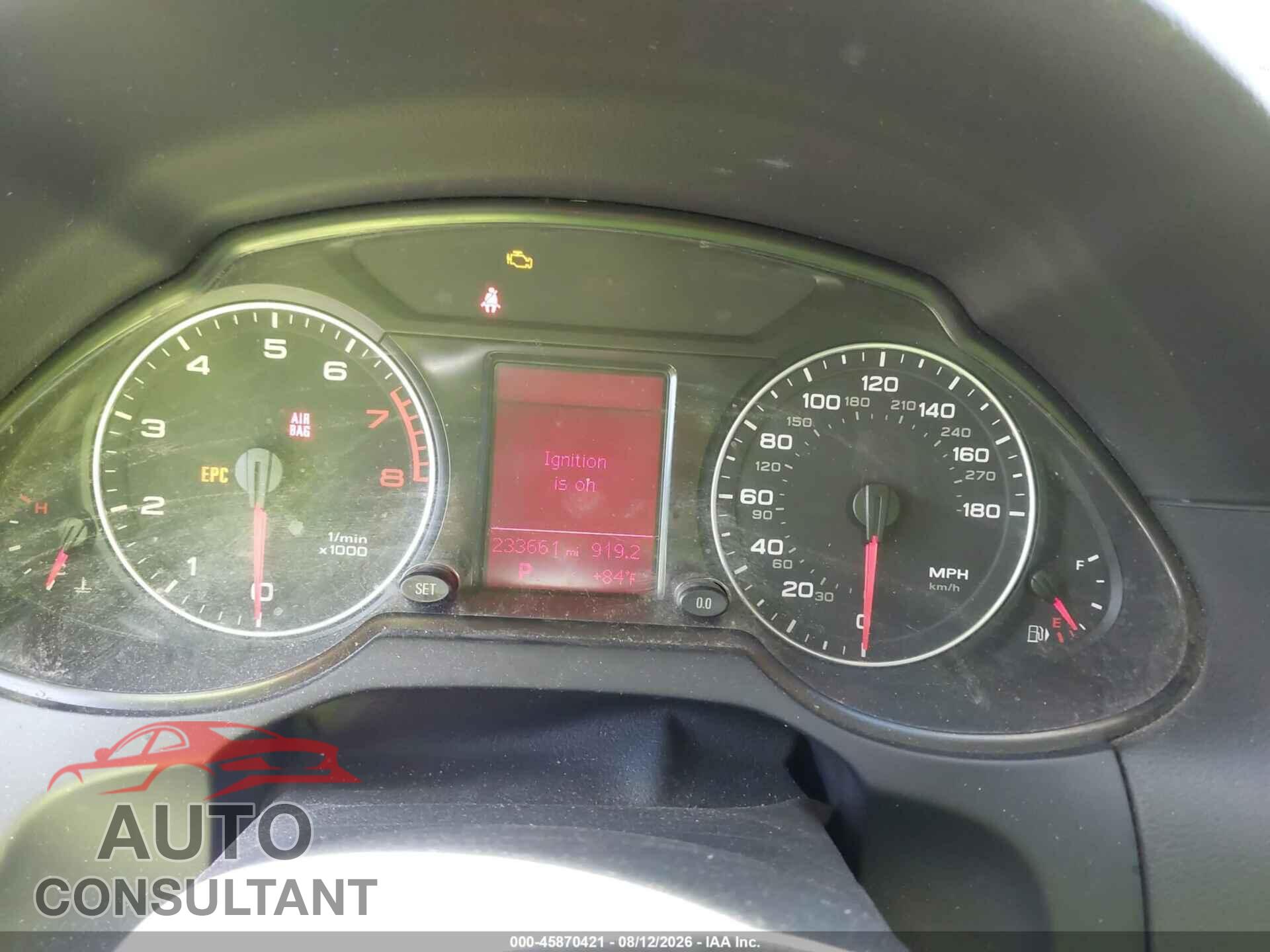 AUDI Q5 2011 - WA1CFAFP5BA084037