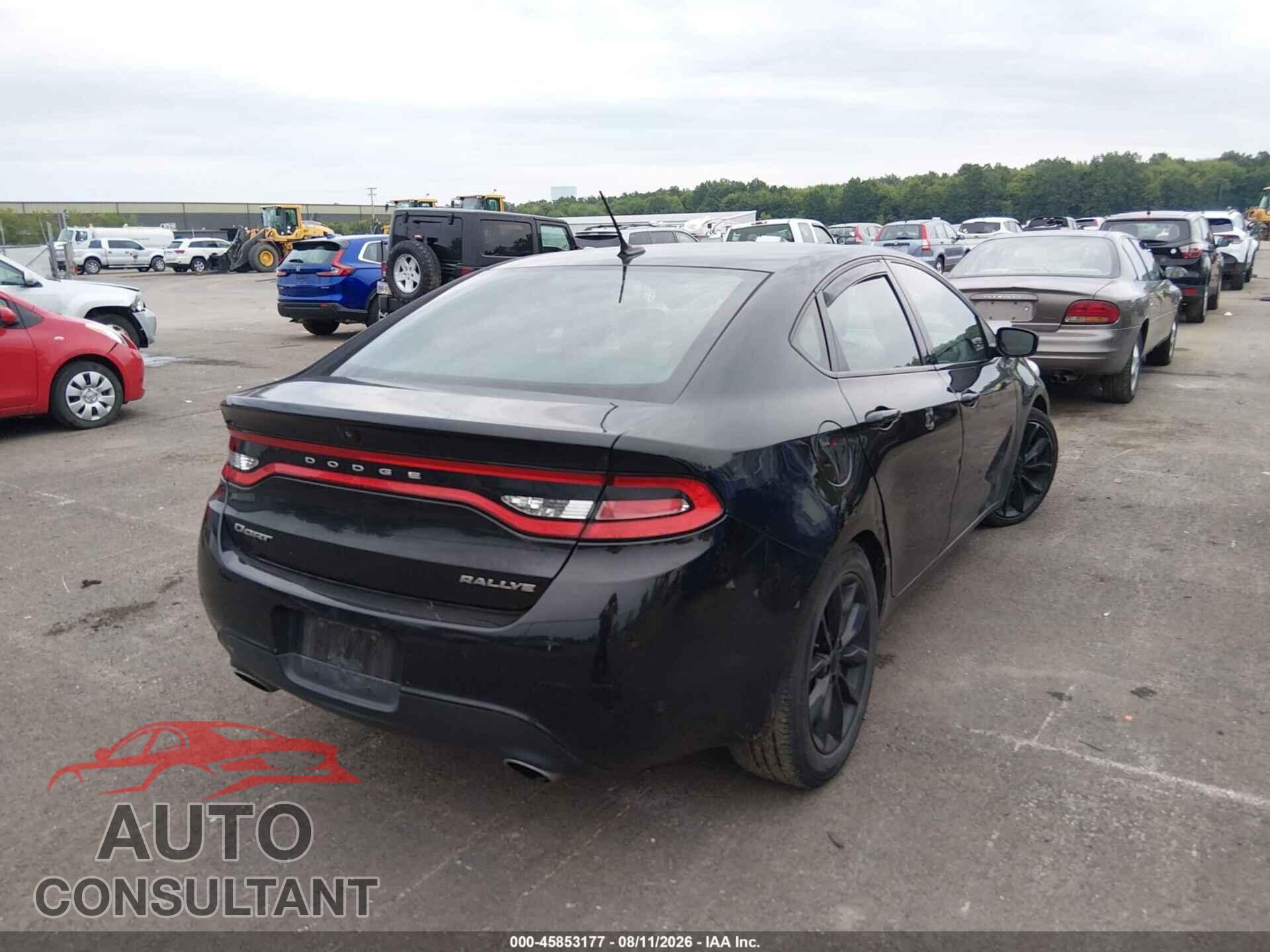 DODGE DART 2016 - 1C3CDFBB4GD679846
