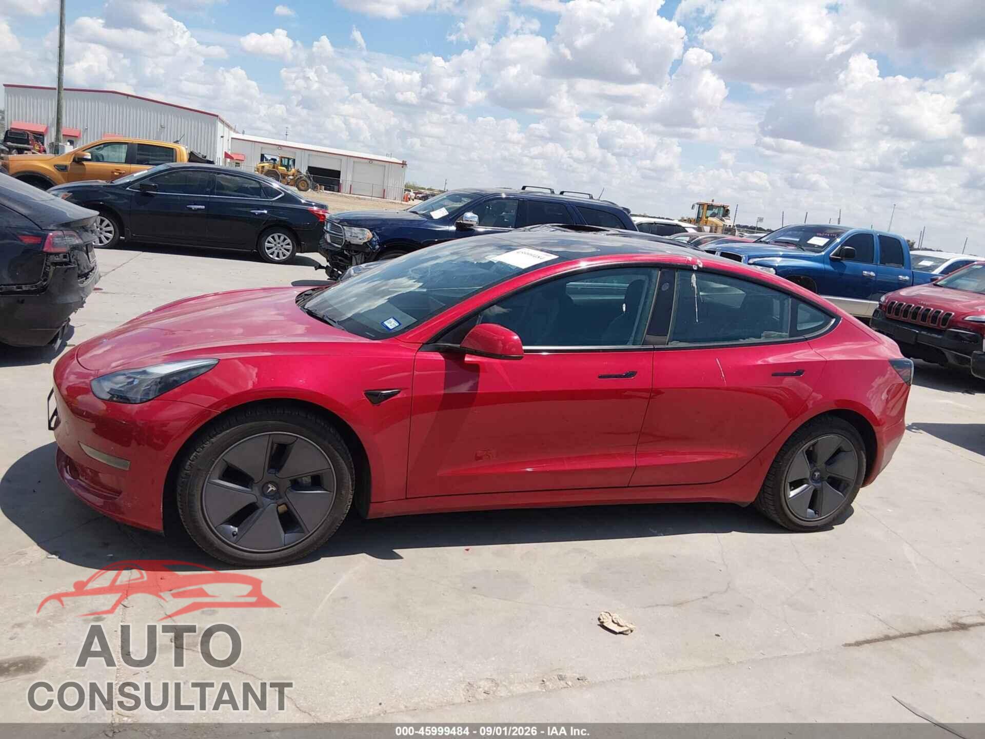 TESLA MODEL 3 2022 - 5YJ3E1EA2NF314666