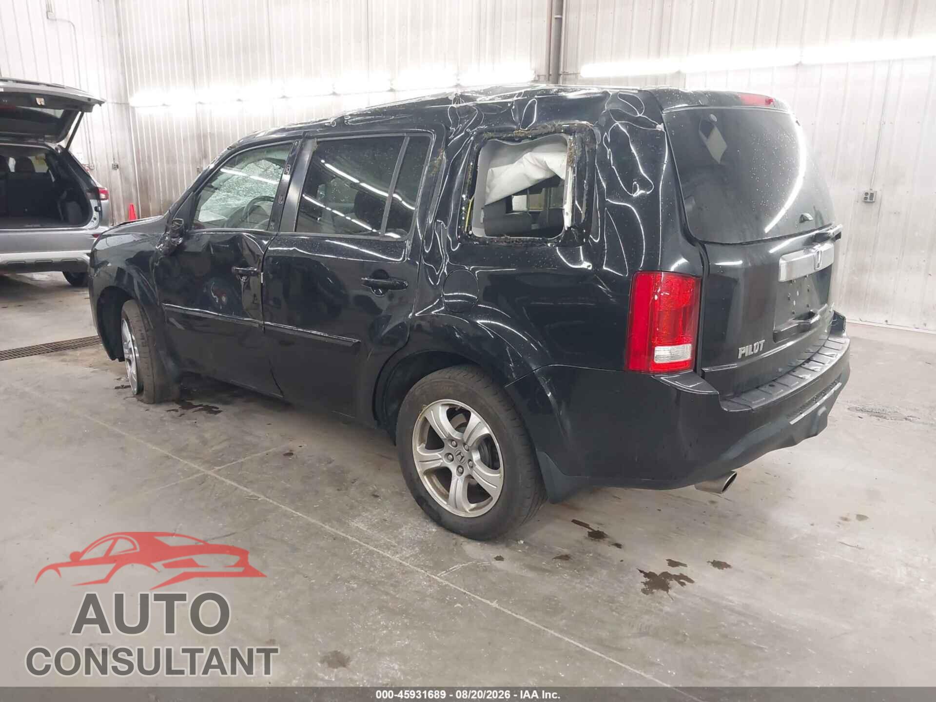 HONDA PILOT 2013 - 5FNYF4H51DB037543