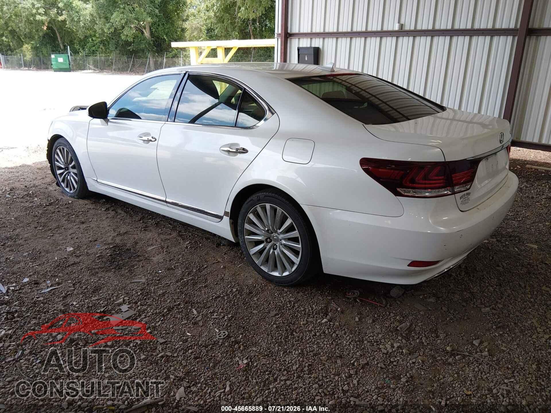 LEXUS LS 460 2013 - JTHBL5EF3D5122479